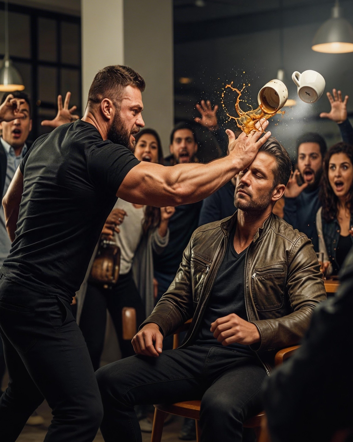 Bully Slaps Single Dad in Café — Then Learns He’s Delta Force