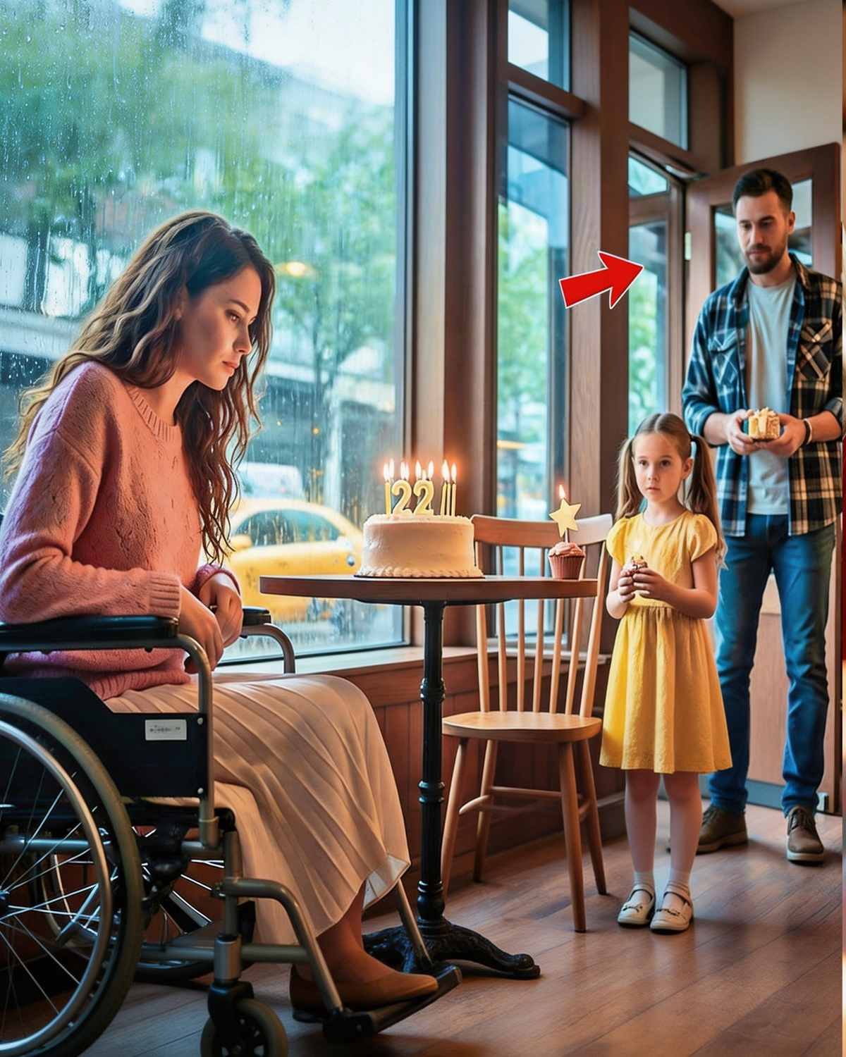 CEO’s Paralyzed Daughter Sat Alone at Her Birthday Cake—