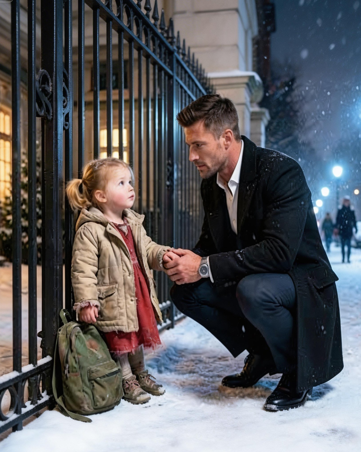 The Little Girl Said, “Sir, My Mom Didn’t Come Home Last Night…”—The CEO Followed Her Into the Snow…