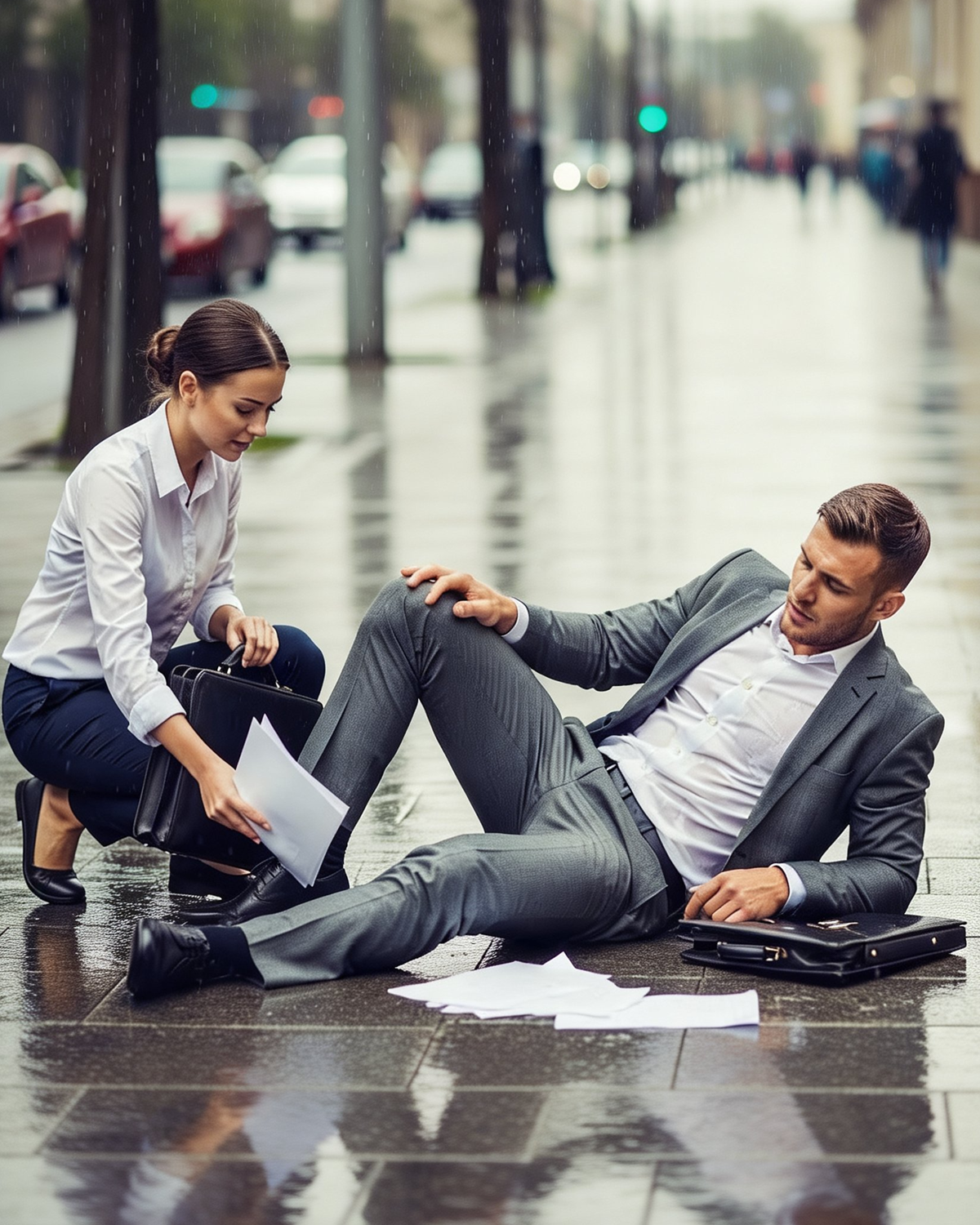 Single Mom Got Fired for Being Late After Helping an Injured Man — He was the Billionaire Boss