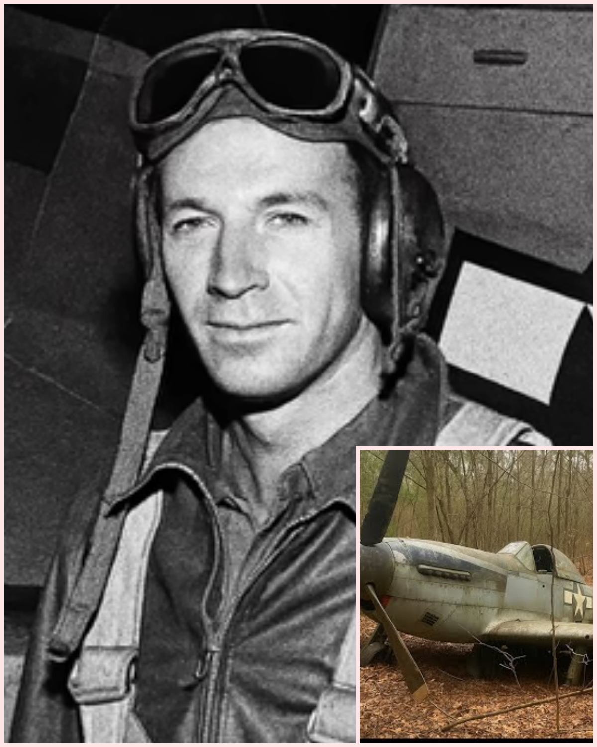 Fighter Pilot Vanished in 1943 — 60 Years Later, His Rusted Plane Was Found in a Forest…