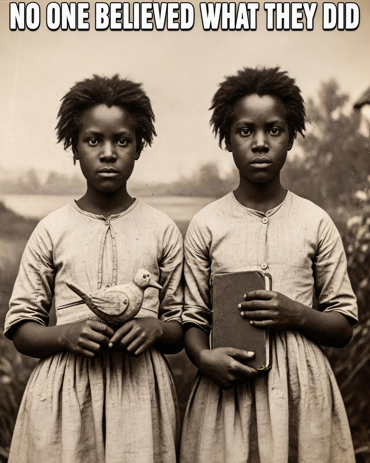 13 Year Old Enslaved Twins Did The Impossible in Georgia That No One Believed