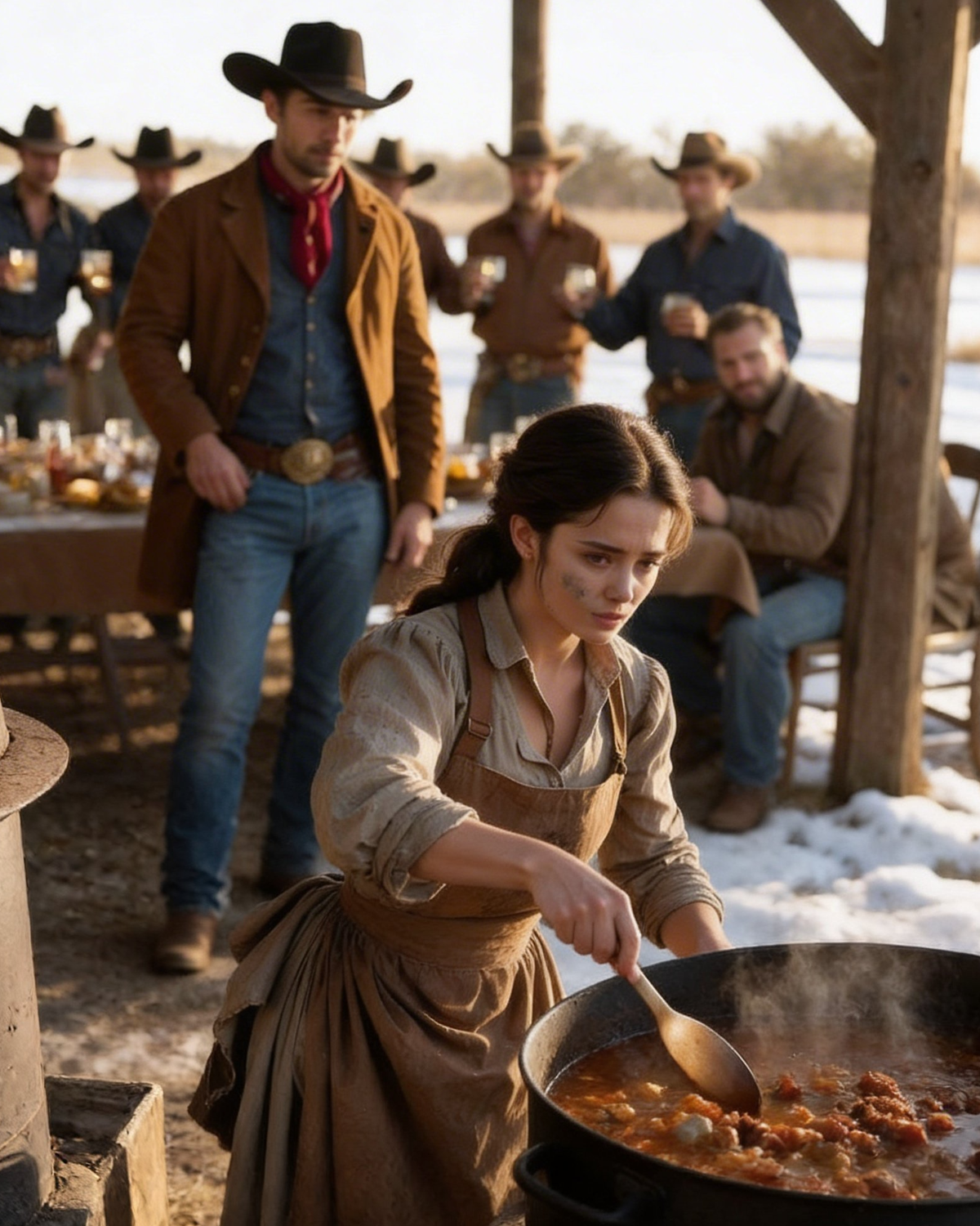 She Took a Job Cooking for Cowboys on a Ranch—Not Knowing One of Them Owned the Land They Stood On…