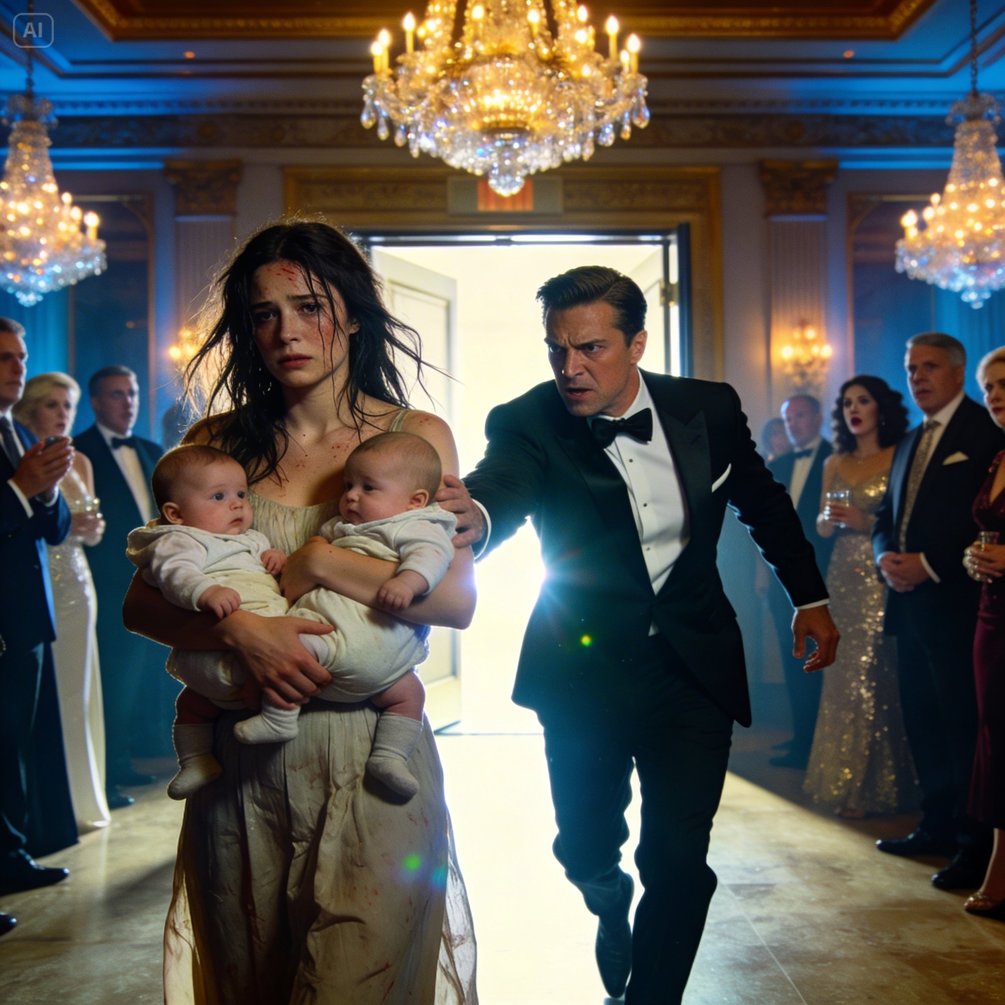 My husband never knew that I was the anonymous multimillionaire behind the company he was celebrating that night. To him, I was just his “simple and tired” wife, the one who had “ruined her body” after giving birth to twins. At his promotion gala, I stood holding the babies when he pushed me toward the exit.