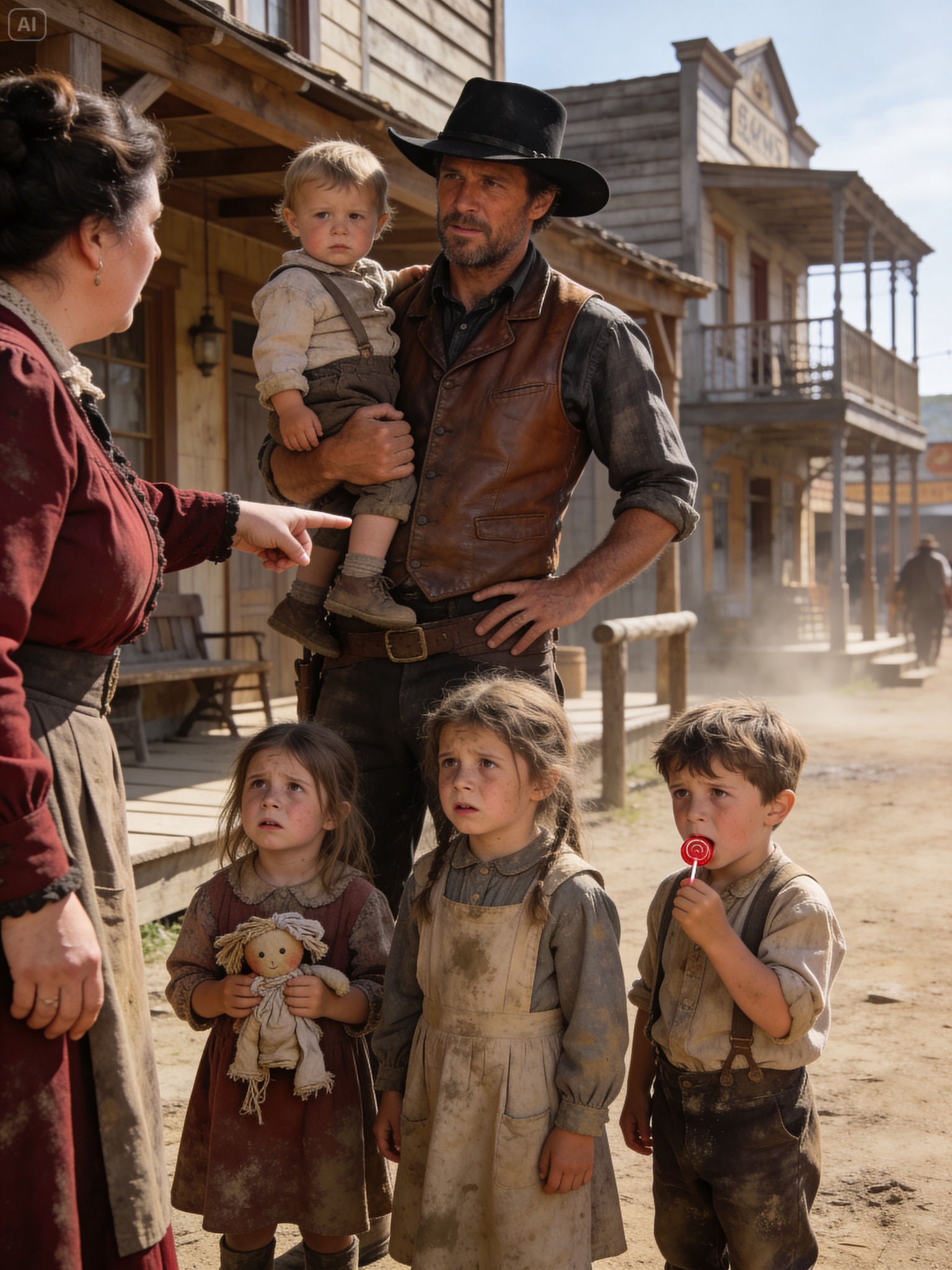 I Am Not Fit for Any Man, The Curvy Woman Said —But I Can Love Your Children.” The Cowboy Went Quiet.