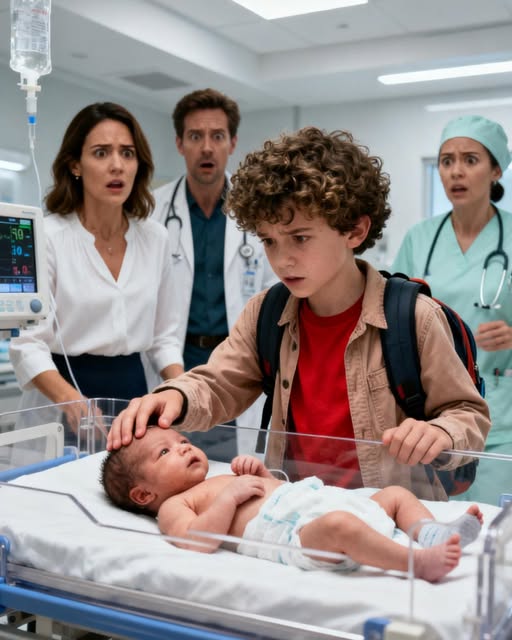 Eight top doctors gave up trying to save a billionaire’s babyโฆ until a homeless boy noticed the one thing everyone else had missed.
