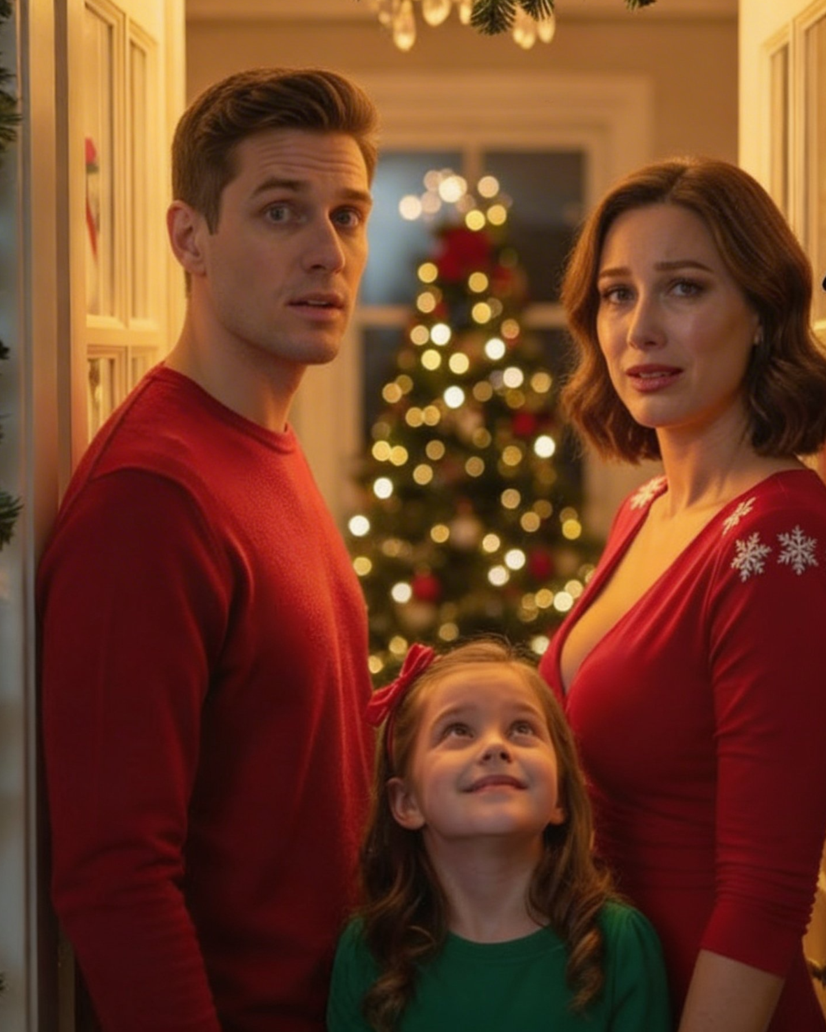 Single Dad Meets Ex-Wife by Accident on Christmas Eve — Little Girl Says Two Words That Change All