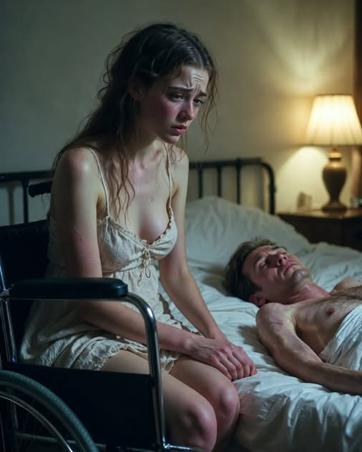 I WAS SOLD AS THE WIFE OF A “PARALYZED” MAN… AND ON OUR WEDDING NIGHT, I HAD TO HELP HIM INTO BED