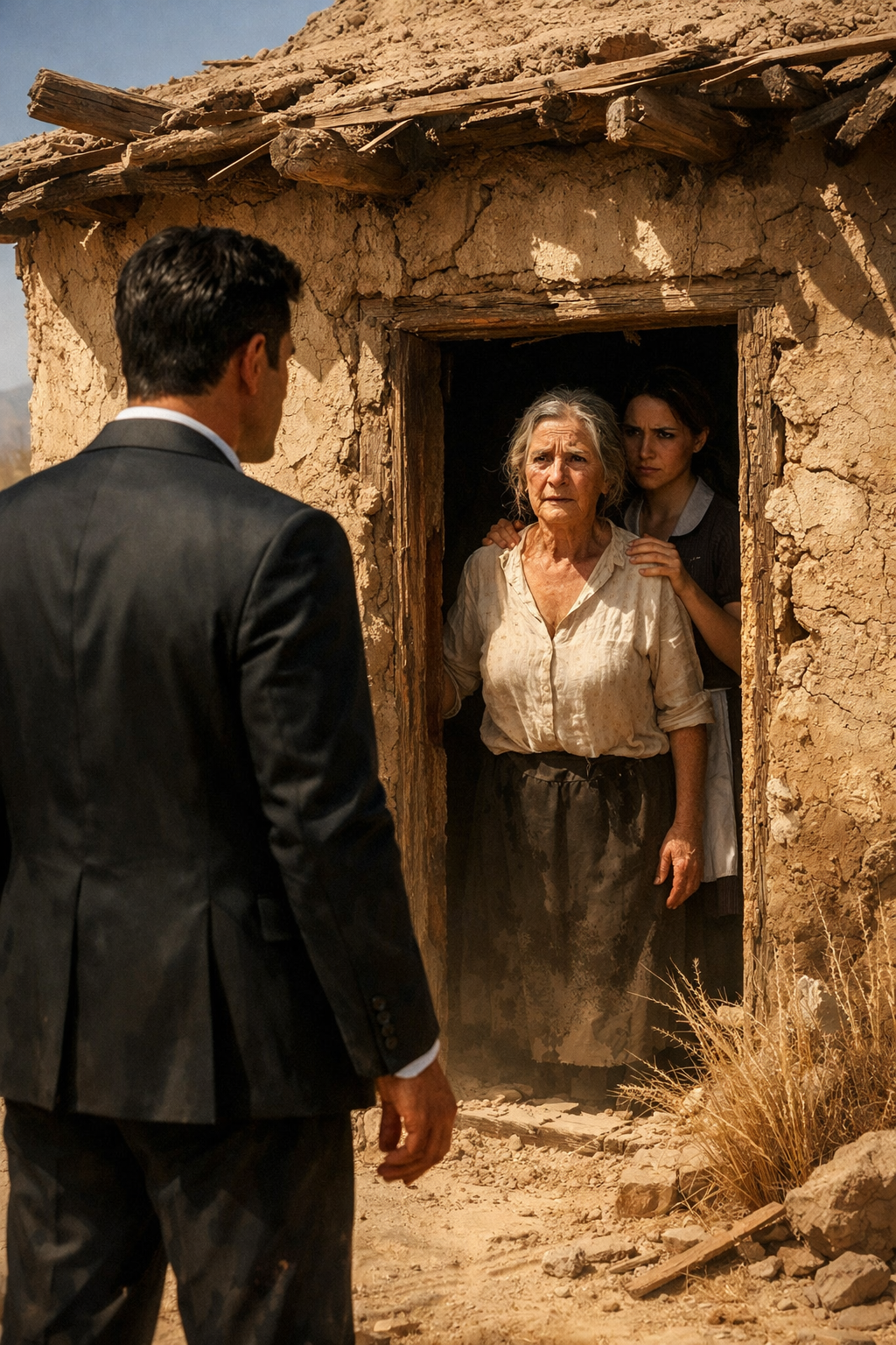 Millionaire fires his maid for stealing food…but when he follows her home, he bursts into tears!