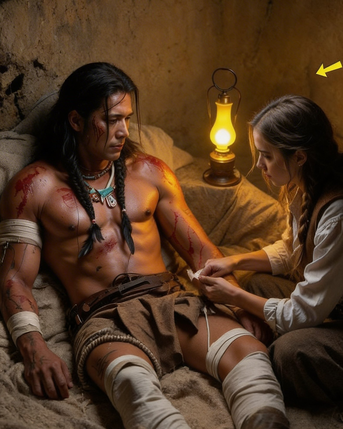 She Saved a Wounded Comanche From a Posse—The Next Day, His Warriors Surrounded Her House and…