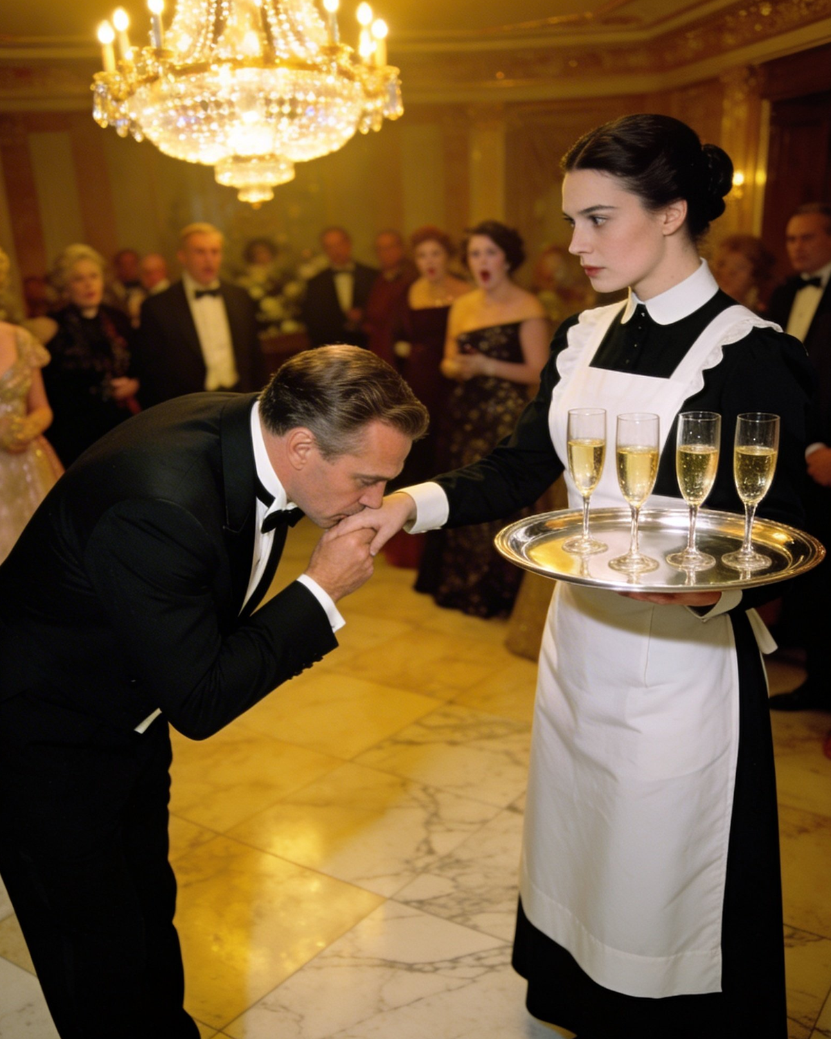 My husband forced me to play the maid at his graduation party, and he even showed off his mistress… but everyone was stunned when the big boss bowed to me and called me “Madam President”.