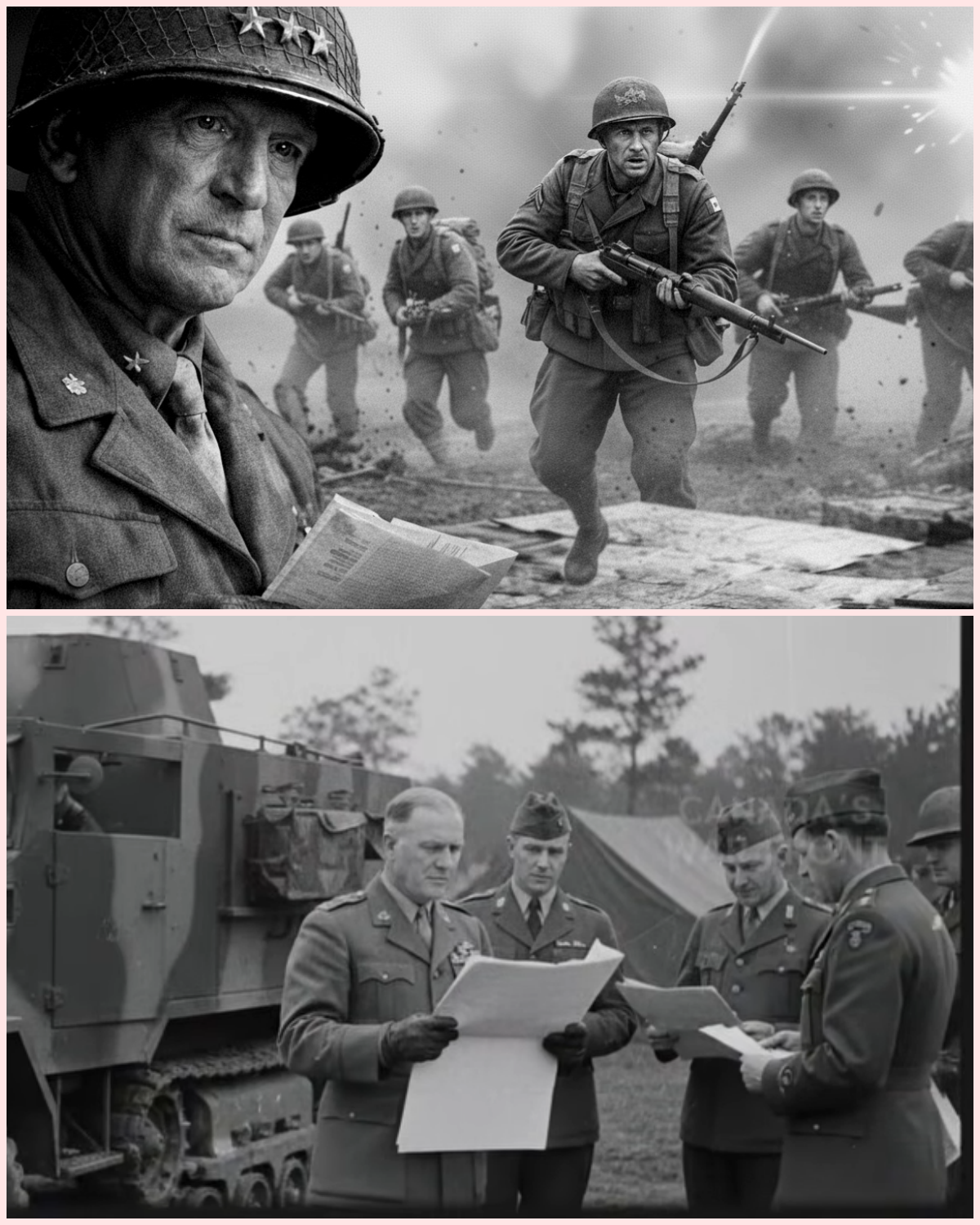 What General Patton Really Said About Canadian Soldiers — Revealed in Private Letters