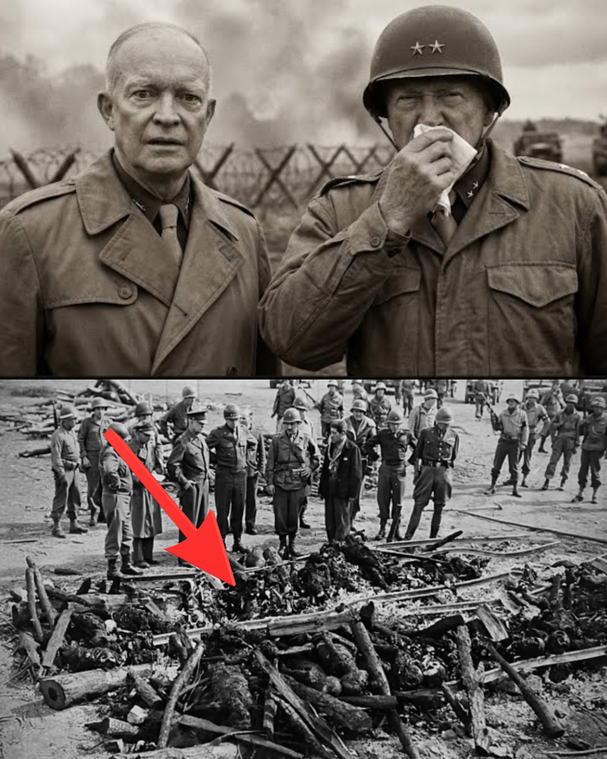 What Patton Made German Civilians Do When He Found the First Camp