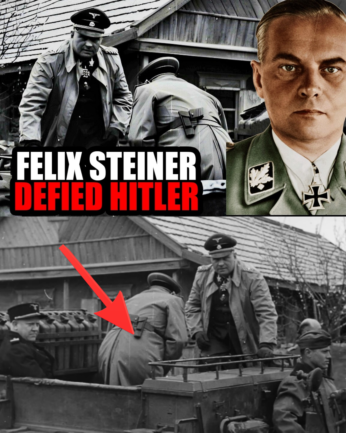 Felix Steiner — The SS General Who Refused Hitler’s Final Order and Saved Thousands of Lives