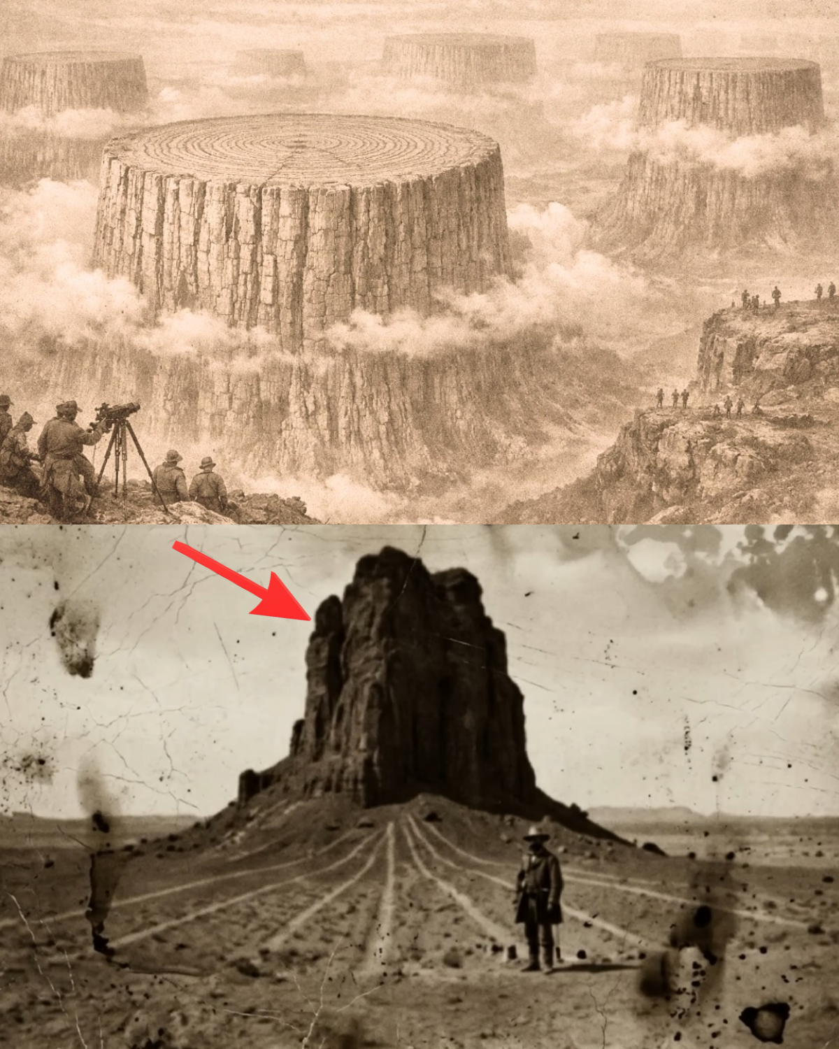 The Trees They Cut Down Were 40 Miles Tall — The Stumps Are What We Call Mountains