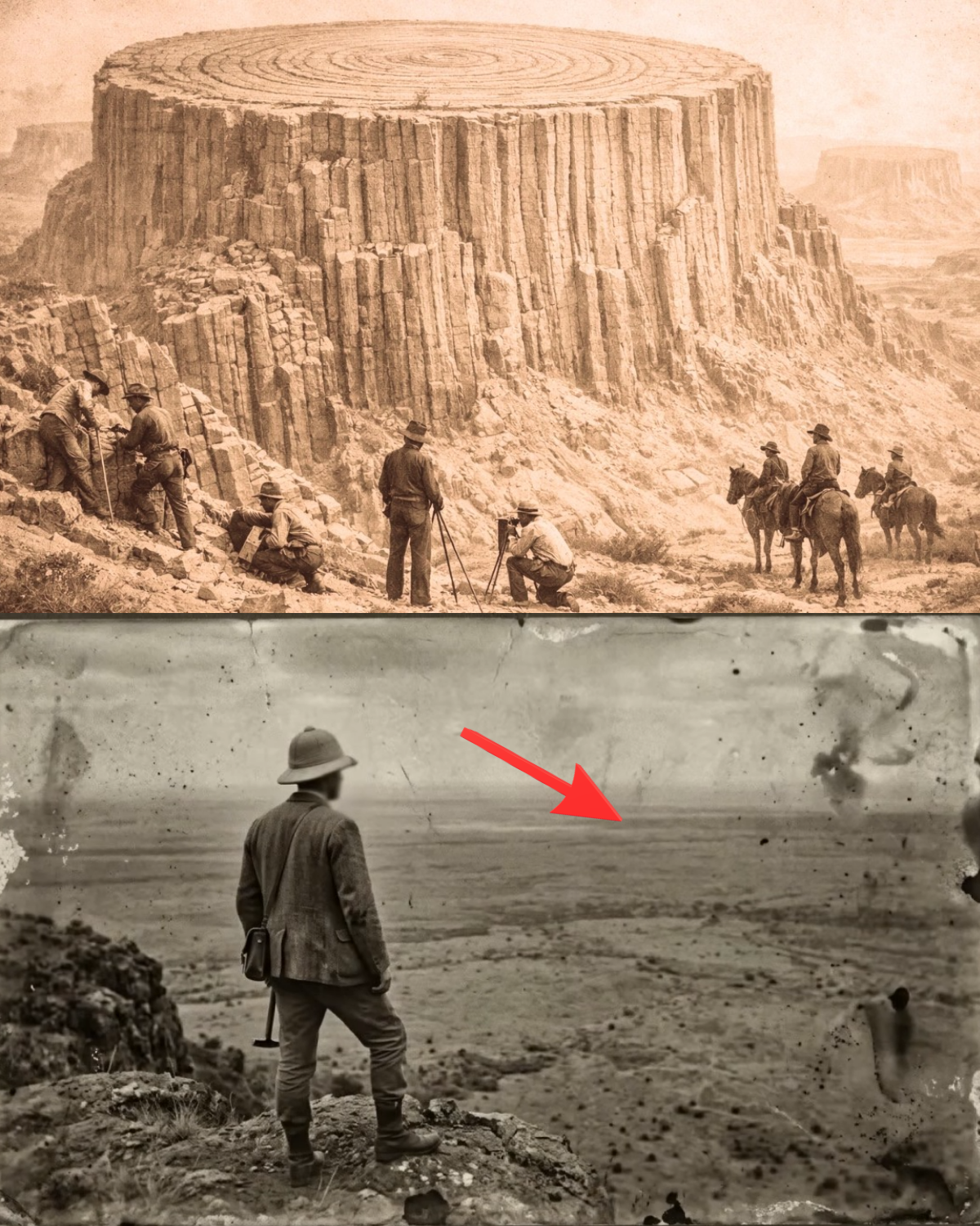 Every Flat-Top Mountain on Earth Looks Like a Cut Stump — Because It Is One