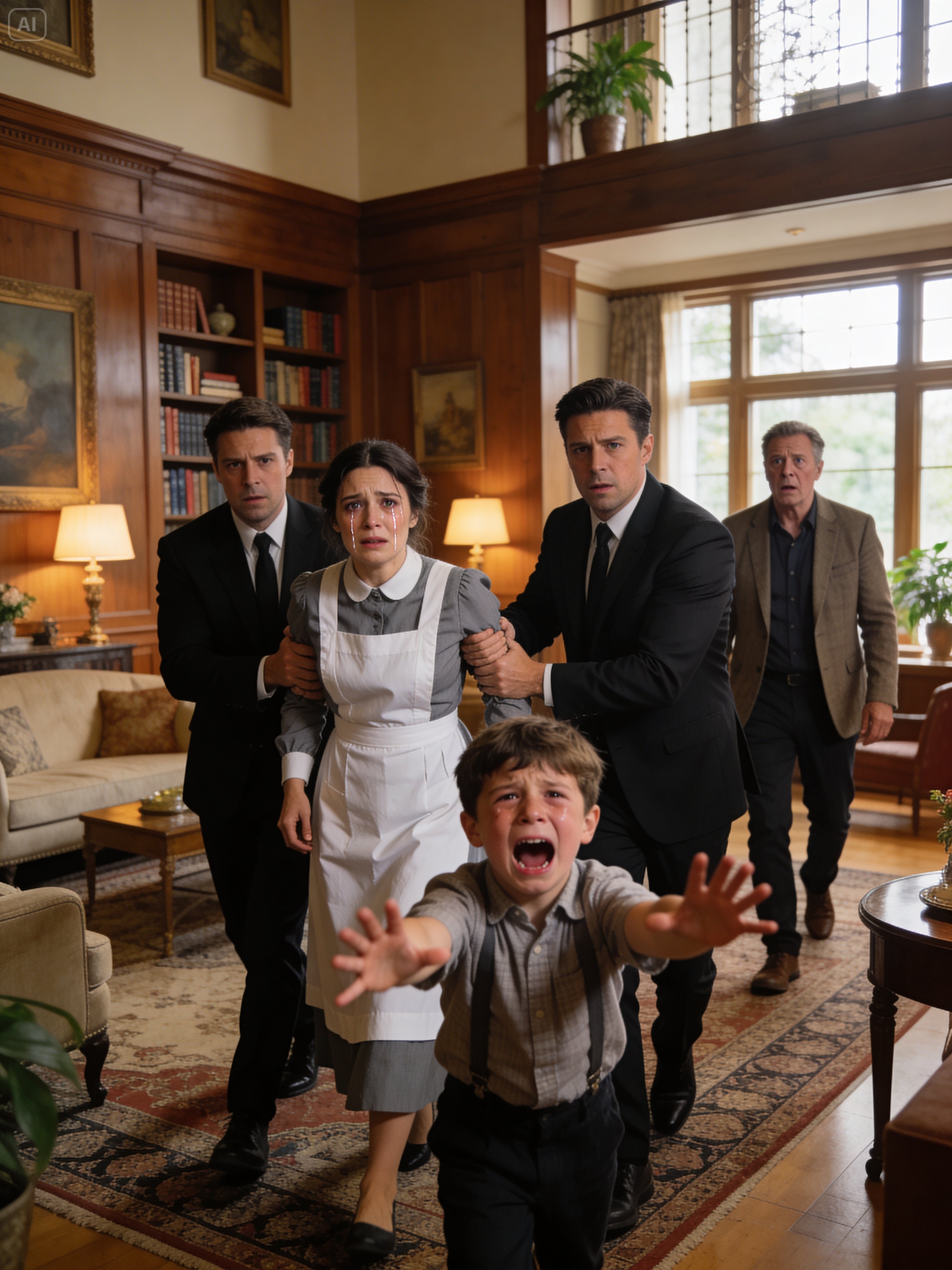 The Billionaire’s Deaf Son Whispered “Dad” for the First Time—After a Housekeeper Pulled Something Dark From His Ear and Exposed a Secret That Changed Everything