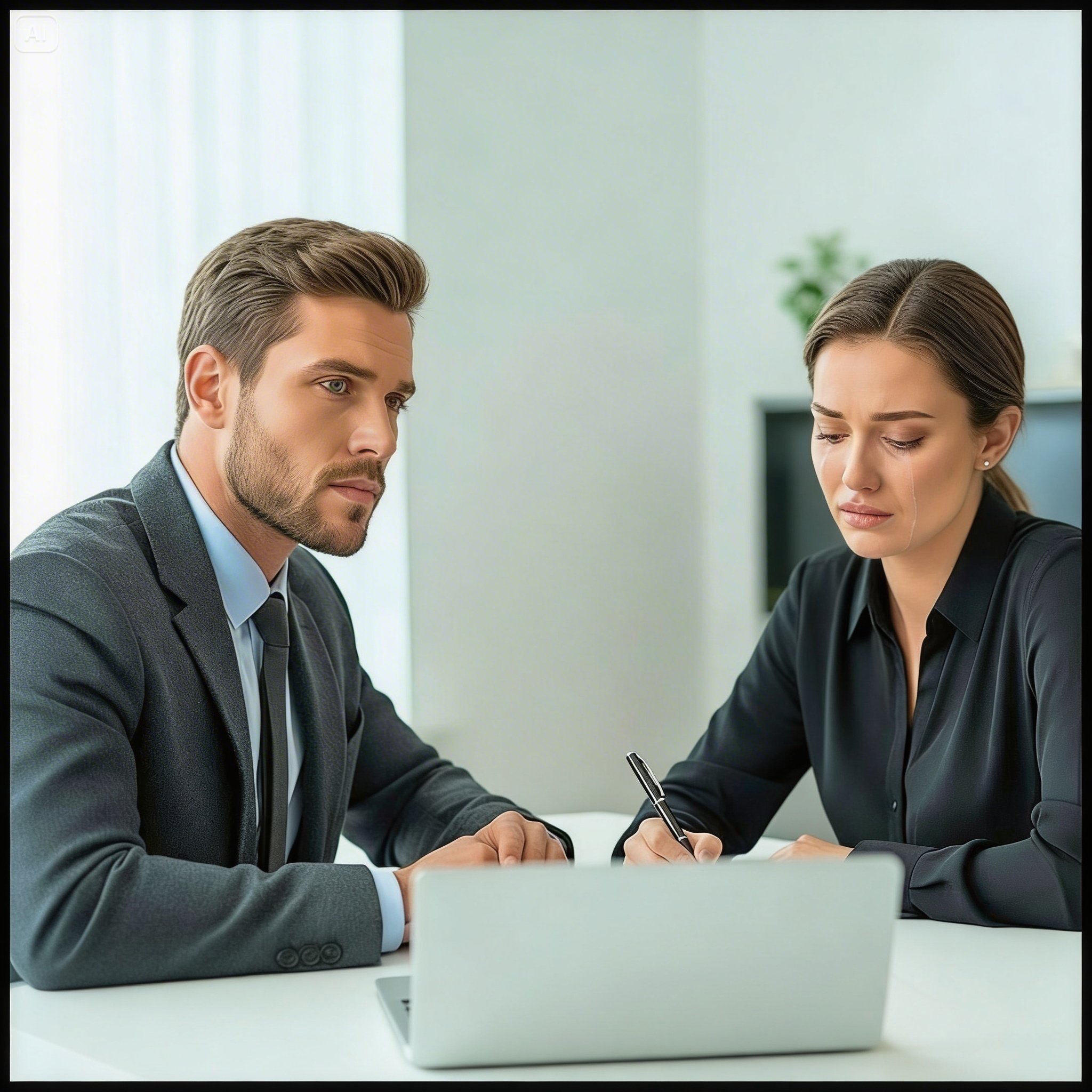 “In tears, she signed the divorce papers, tore up the pregnancy test, and left. Six years later…