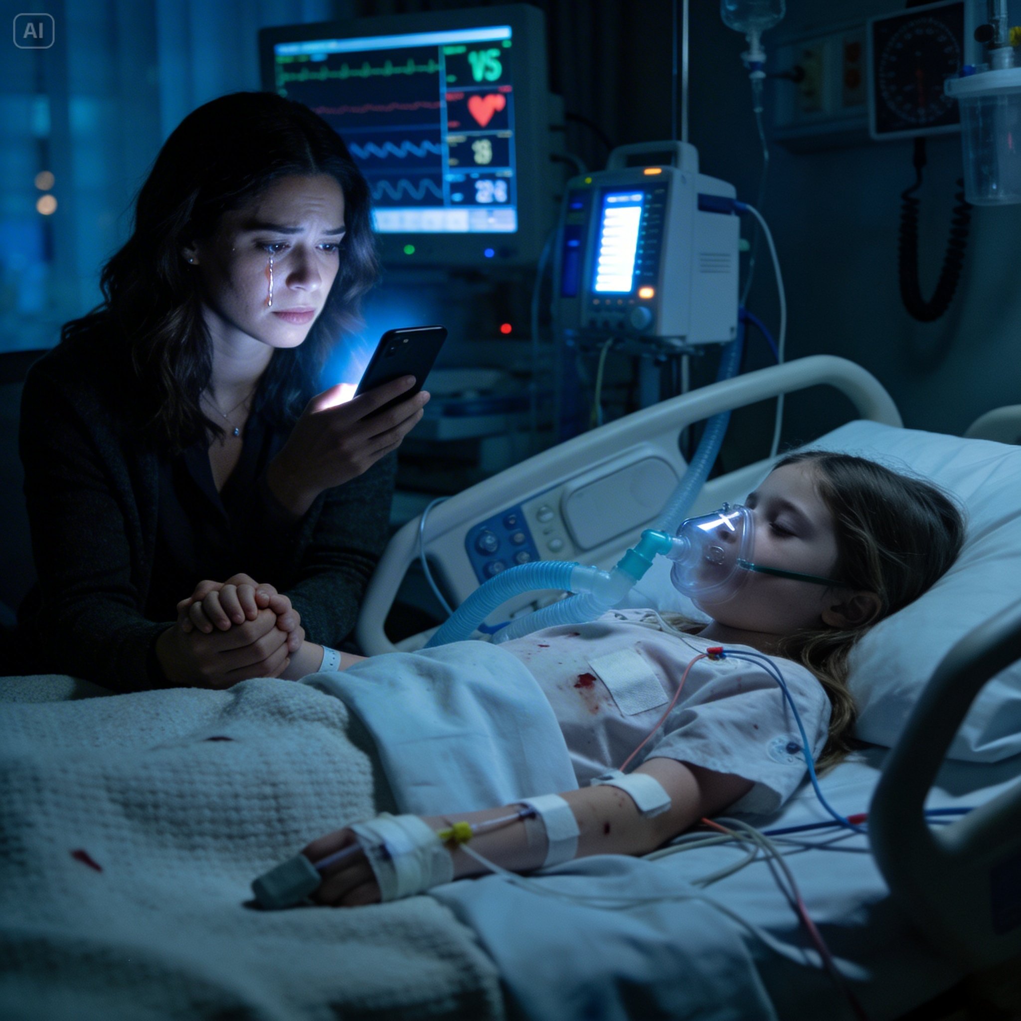 My 8-Year-Old Daughter Was On Life Support After A Car Accident When My Mom Texted: ‘Bring Cupcakes For Your Niece’s School Party Tomorrow.’