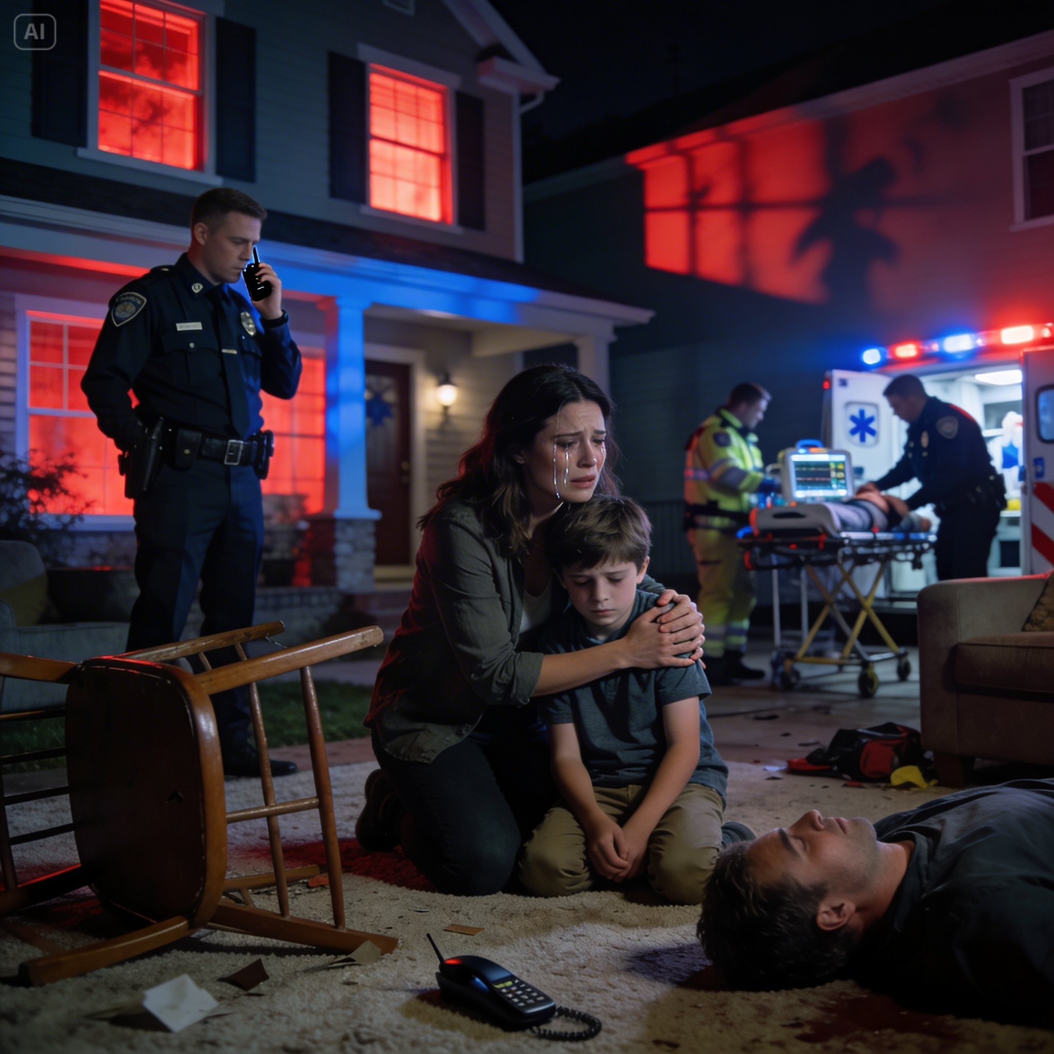 My ten-year-old called me out of nowhere, his voice shaking. “Mom… please. Come home. Hurry.