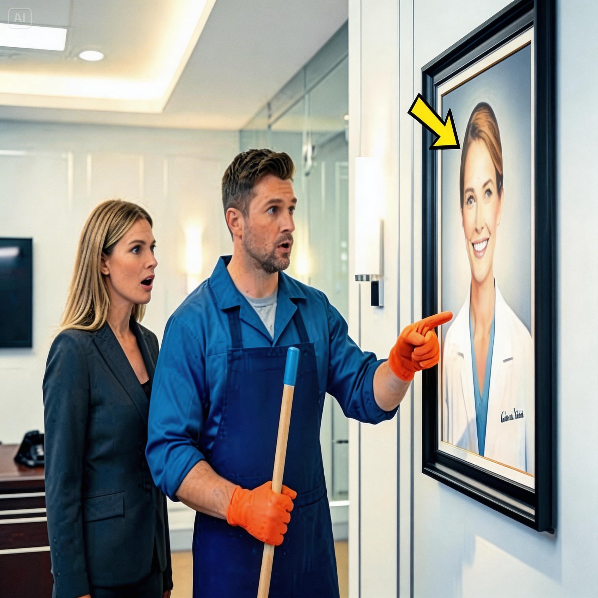 Single Dad Janitor Asks Billionaire: “Why Is My Wife’s