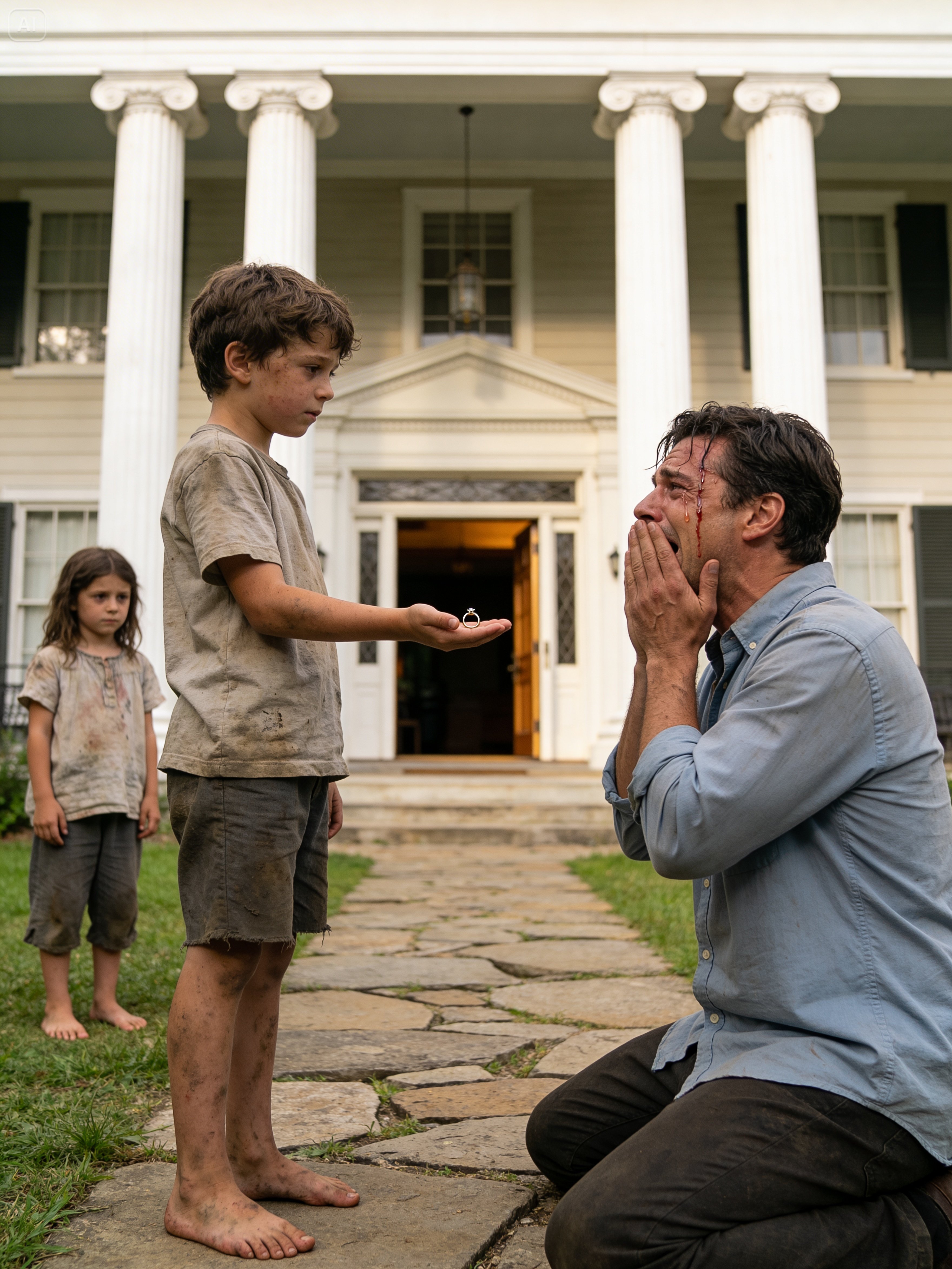 Two Orphaned Children Came for Leftovers—But Changed a Billionaire’s Life Forever