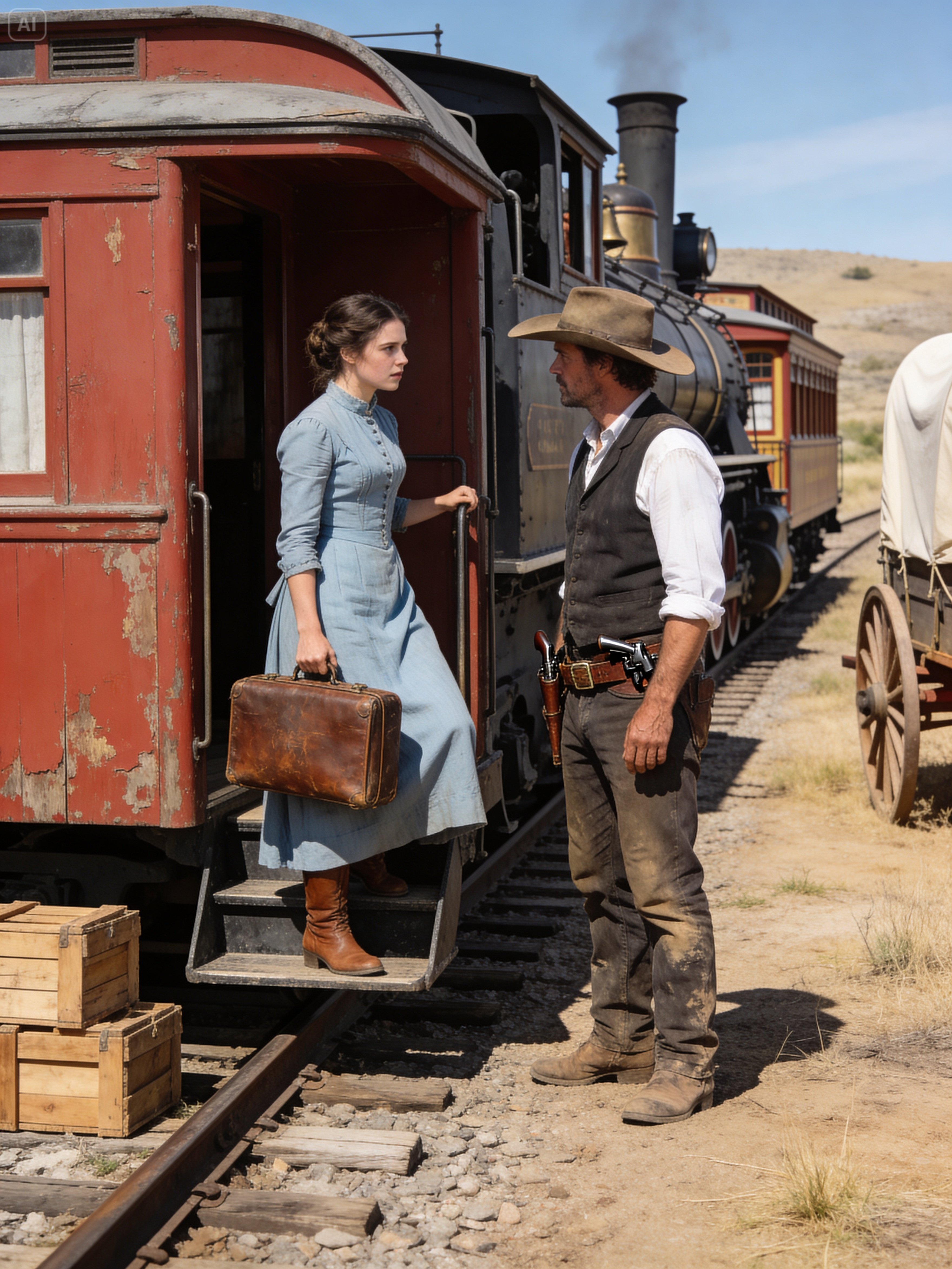 Cowboy’s Mail-Order Bride Arrives with a Secret Skill That Instantly Saves His Dying Ranch