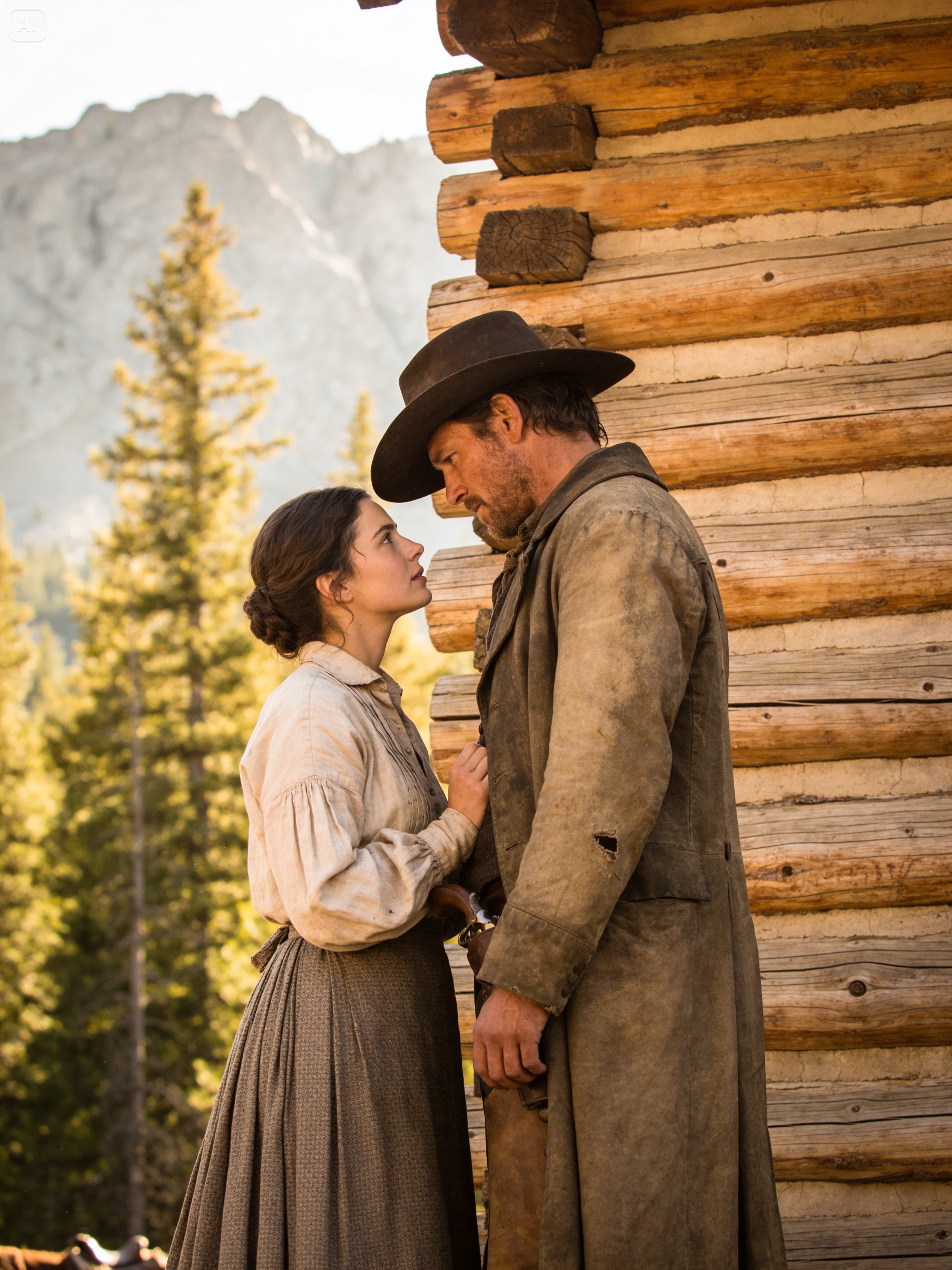 He Bought a Girl for $20… But What She Asked Next Broke the Mountain Man’s Heart