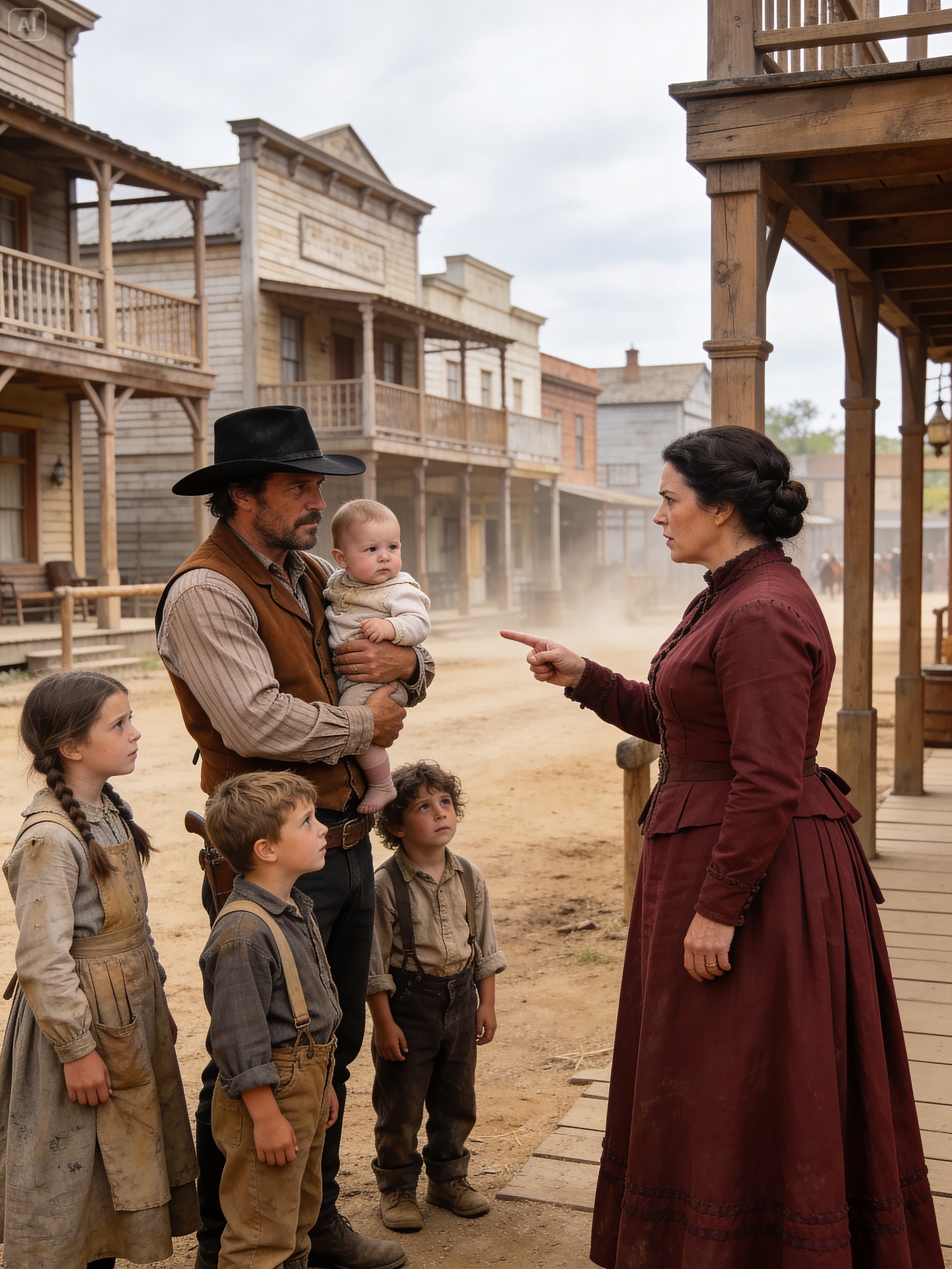 I Am Not Fit for Any Man, The Curvy Woman Said —But I Can Love Your Children.” The Cowboy Went Quiet