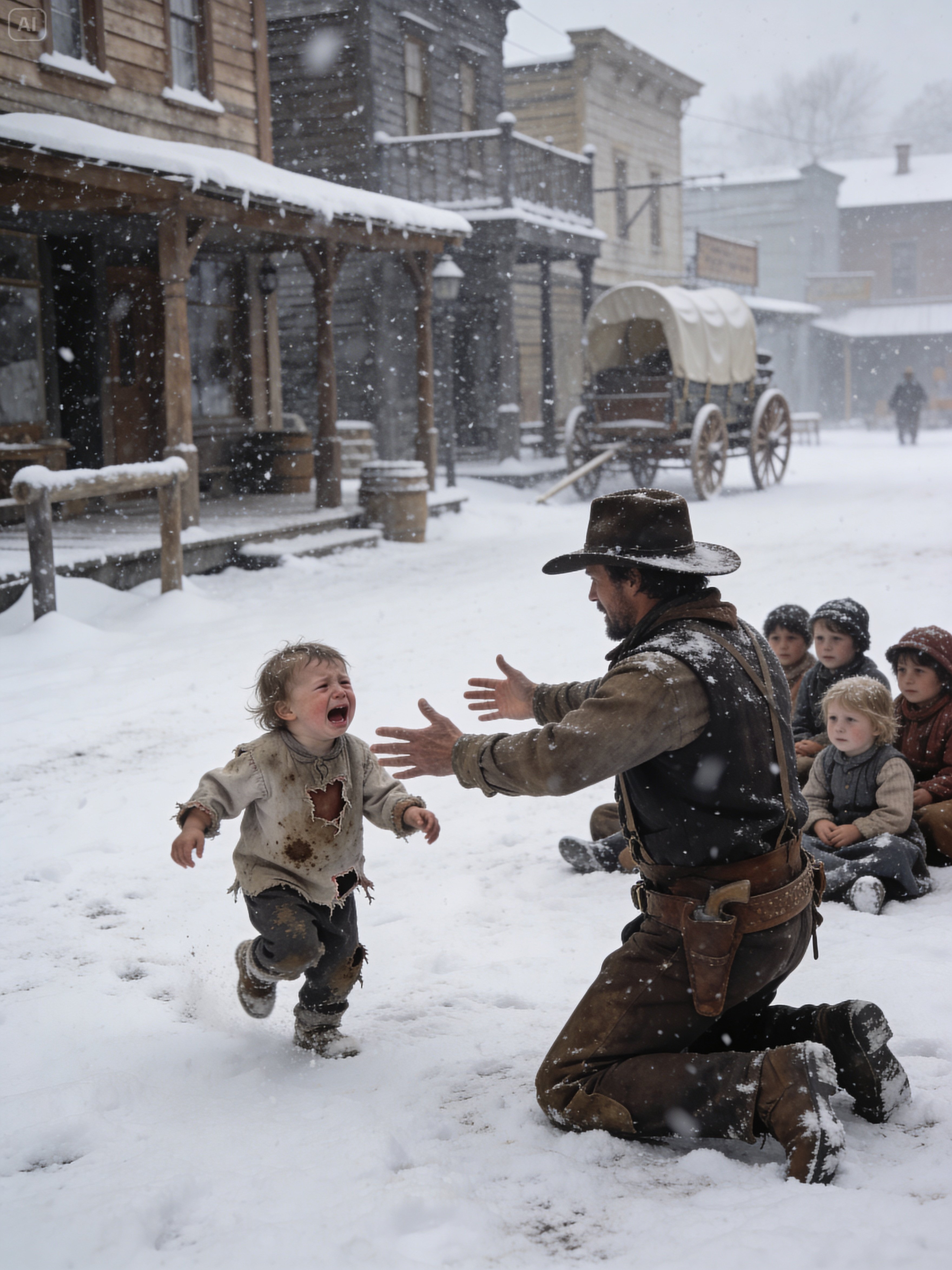 “Please, Sir… Don’t Leave.” The Boy Clung to the Cowboy’s Leg — The Cowboy Refused to Walk Away