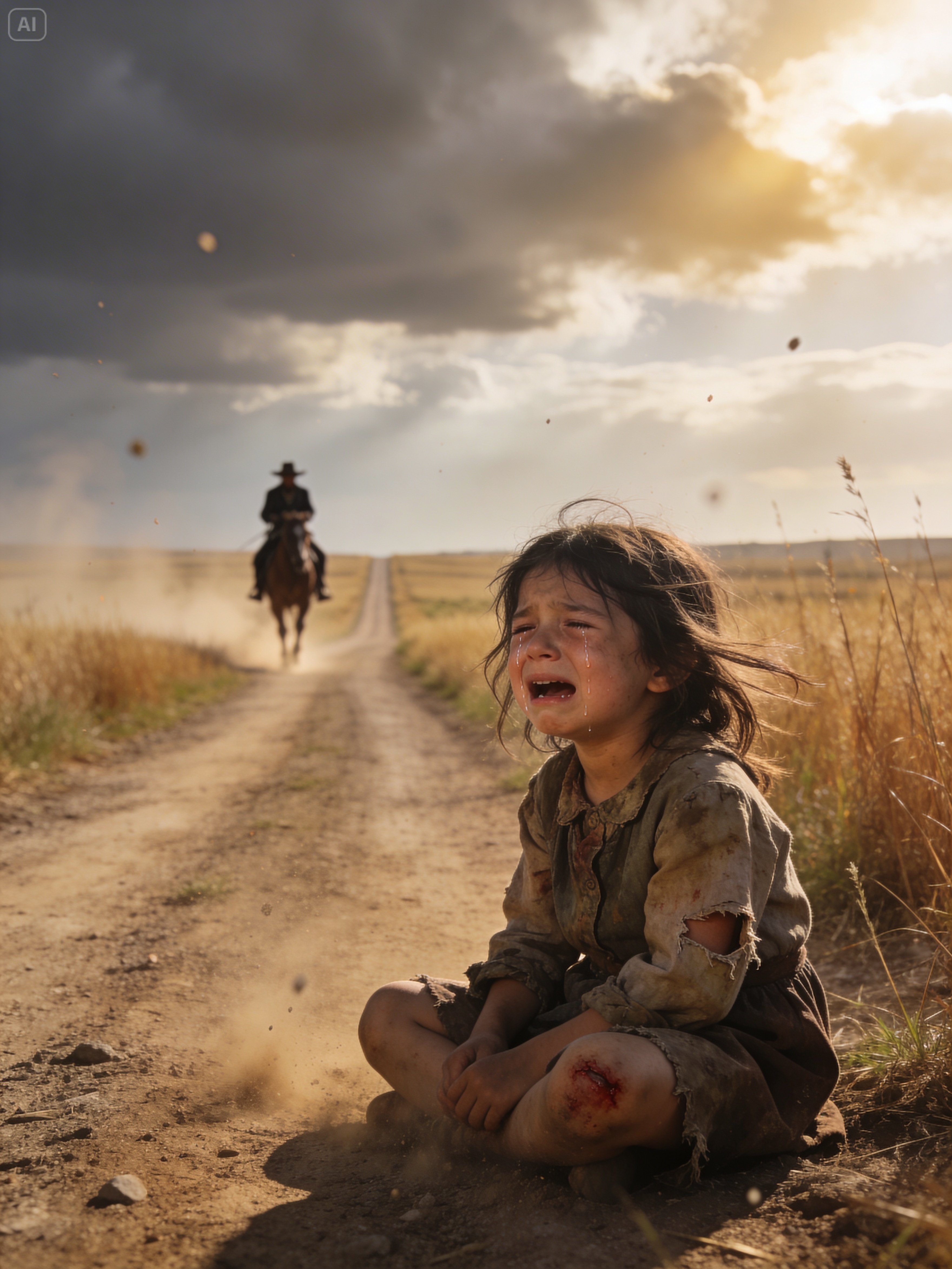 A Little Girl Was Abandoned and Crying on a Texas Road—Until a Cowboy Saved Her