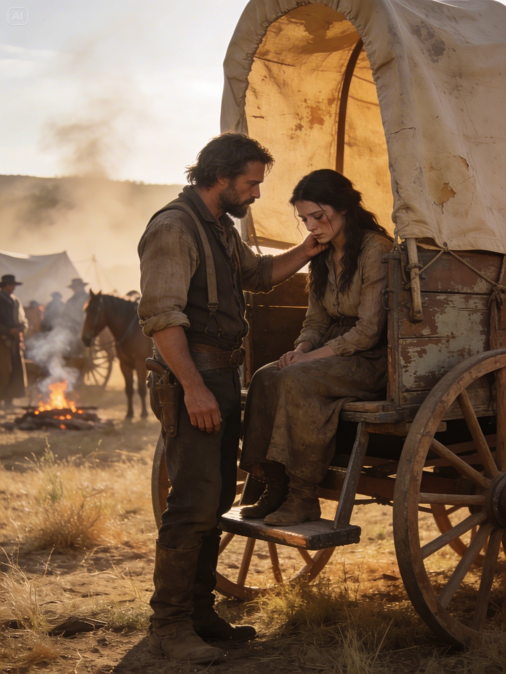 “Nobody Picked Me” — Then a Quiet Cowboy Claimed the Orphan Girl