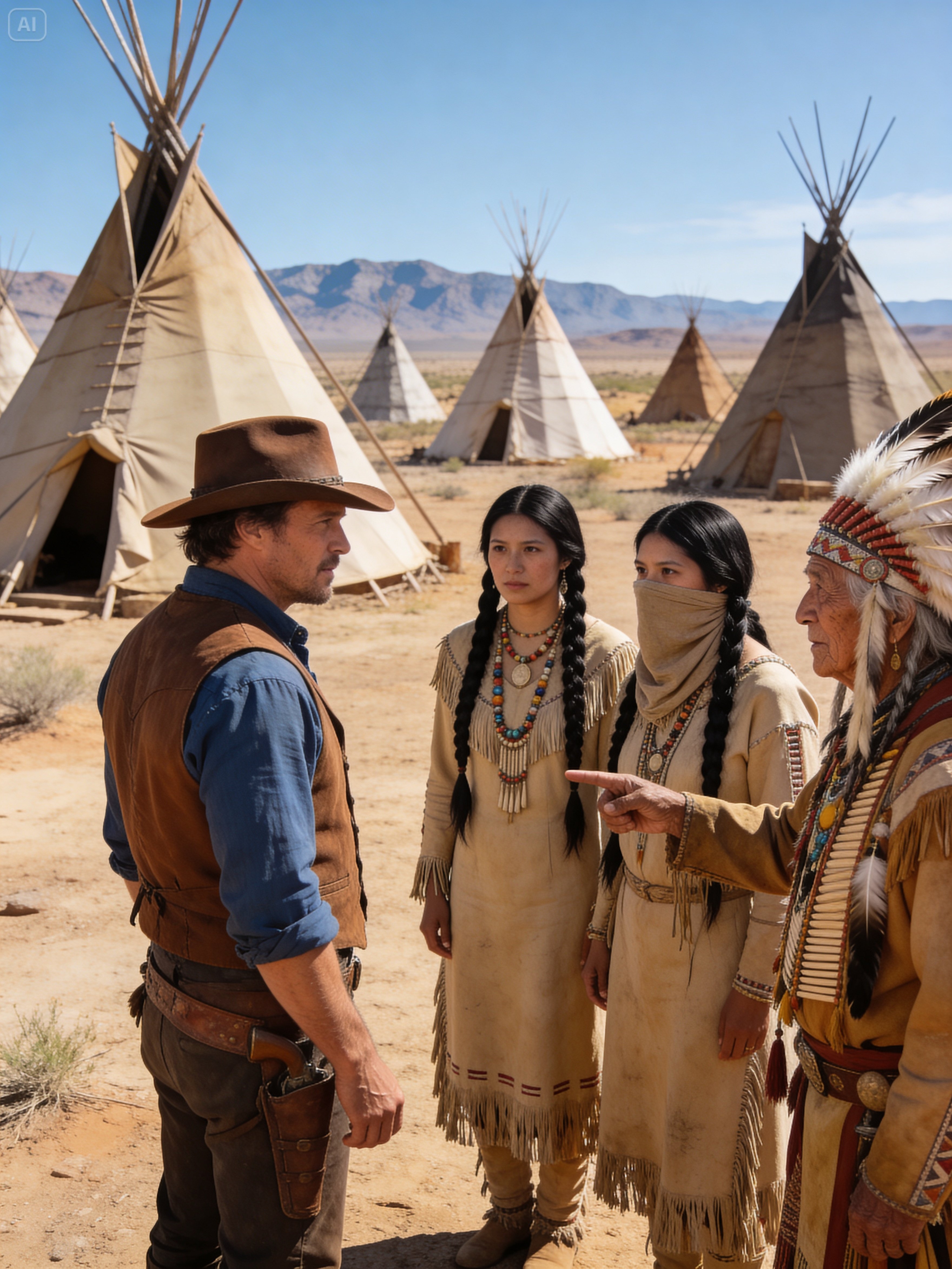 Boss: ‘Marry my ugly daughter or leave.’ The cowboy agreed. When he lifted the veil, he was shocked.