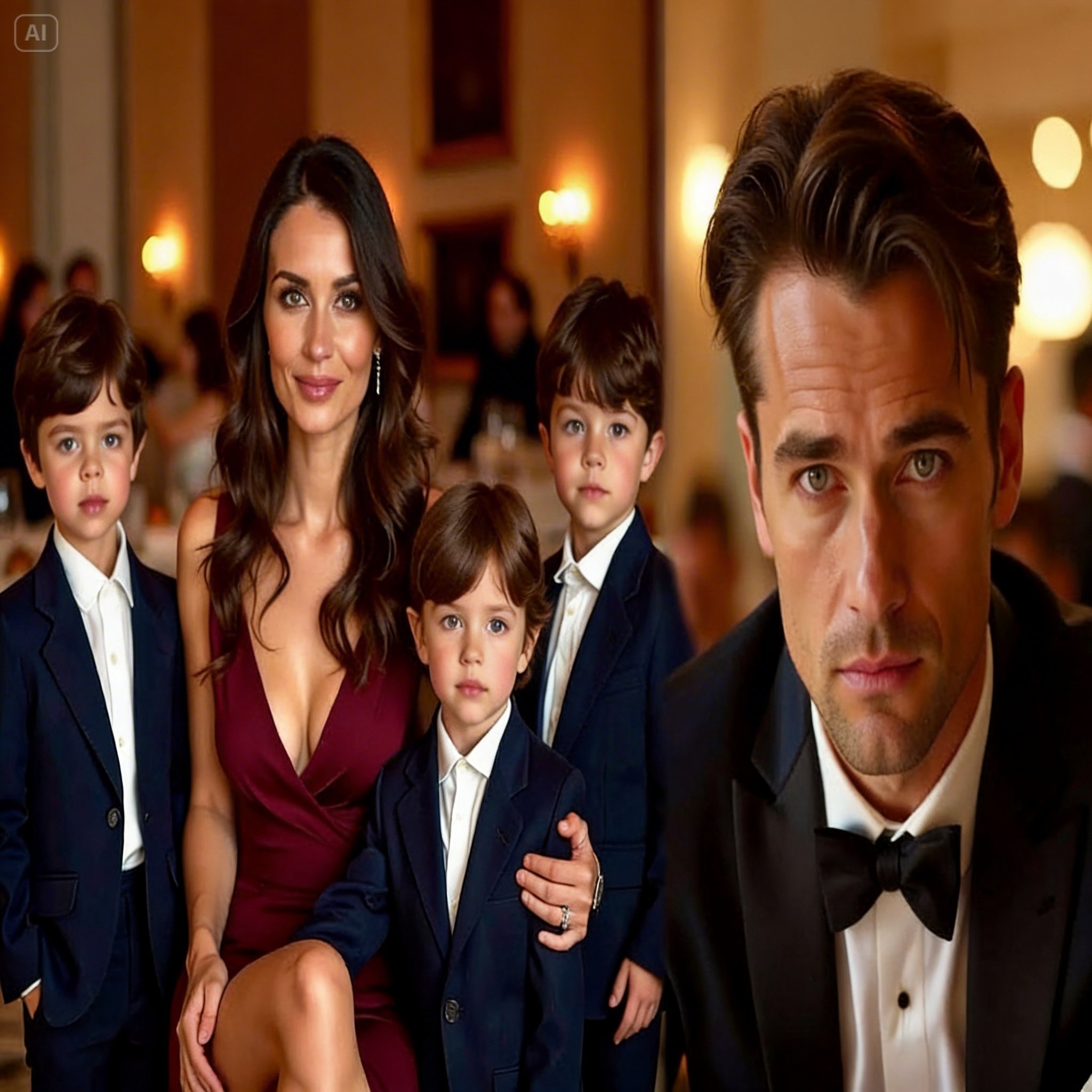 “I’m a millionaire CEO, you’re nobody!” he laughed… 5 years later, he saw her standing with triplets