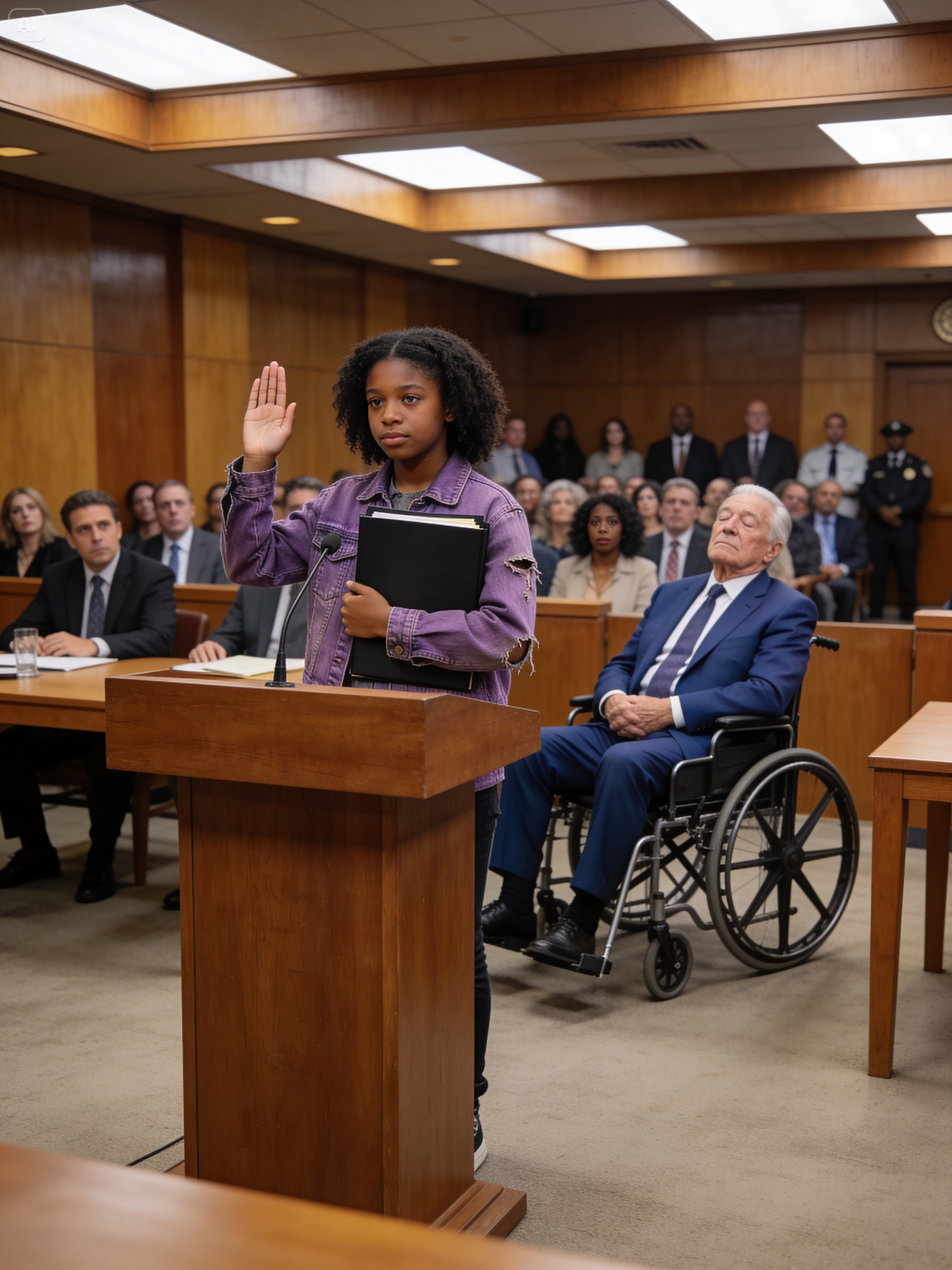 “𝐈 𝐇𝐚𝐯𝐞 𝐏𝐫𝐨𝐨𝐟!” 𝐚 𝐋𝐢𝐭𝐭𝐥𝐞 𝐆𝐢𝐫𝐥 𝐃𝐞𝐟𝐞𝐧𝐝𝐬 𝐚 𝐁𝐢𝐥𝐥𝐢𝐨𝐧𝐚𝐢𝐫𝐞 𝐢𝐧 𝐂𝐨𝐮𝐫𝐭 — 𝐓𝐡𝐞 𝐉𝐮𝐝𝐠𝐞 𝐈𝐬 𝐒𝐭𝐮𝐧𝐧𝐞𝐝