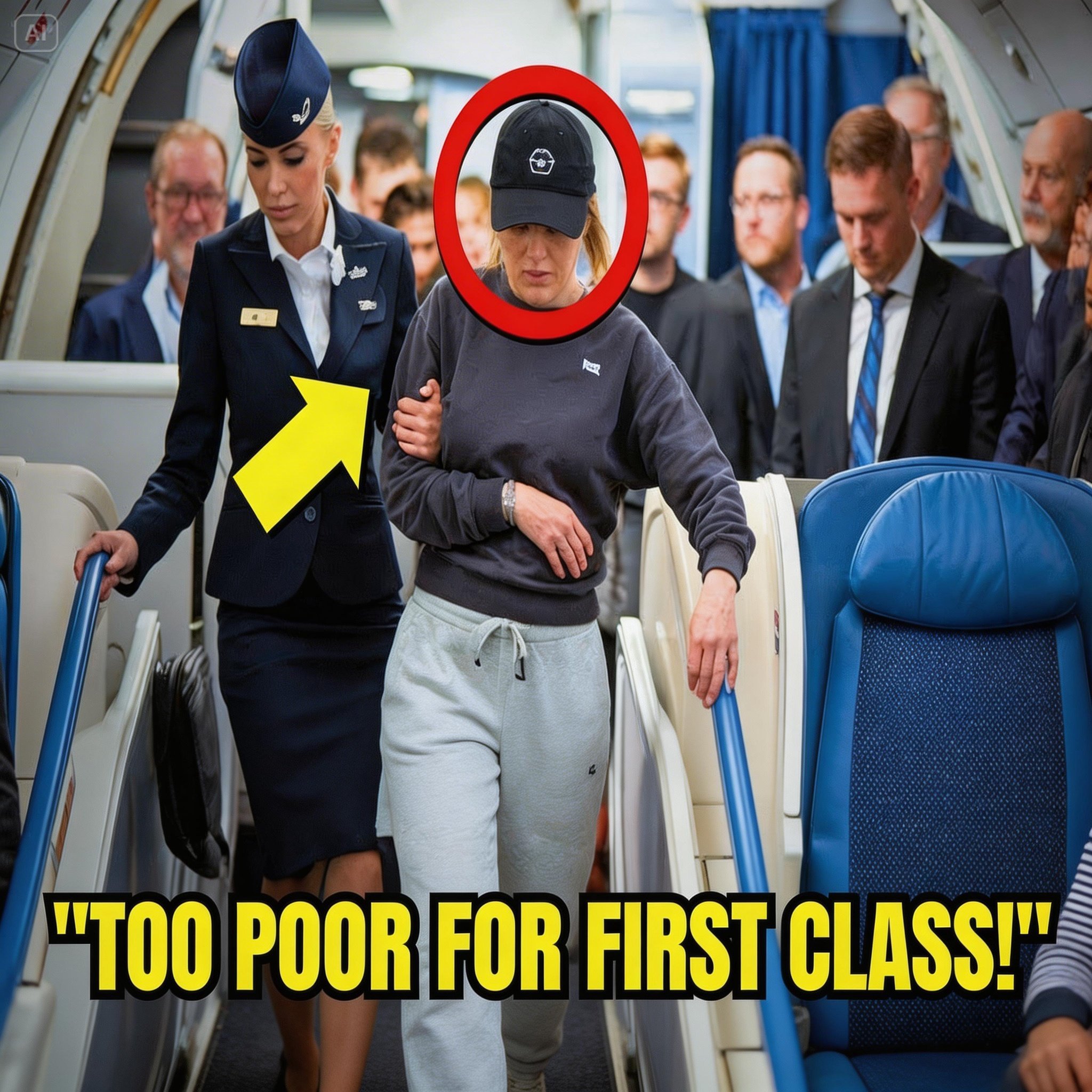 A Simple Woman Kicked Out of First Class, They Had No Idea Her Billionaire Husband Owned the Airline