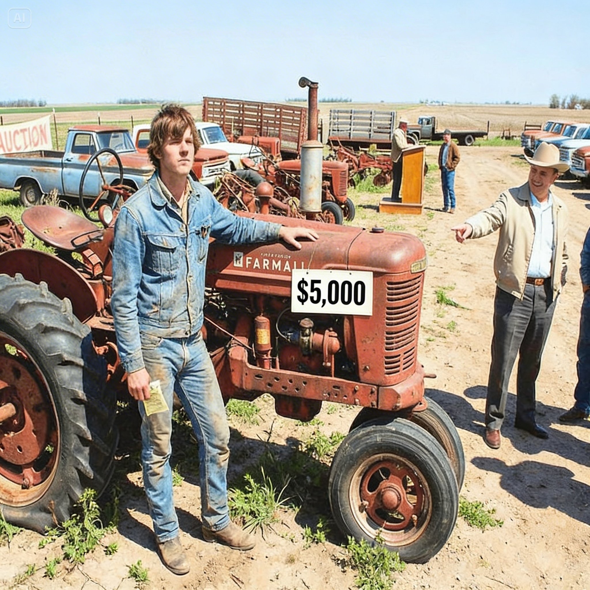 The JD Dealer Laughed at His $75 Junk Tractor — What He Found Inside the Engine 16 Years Later Chang