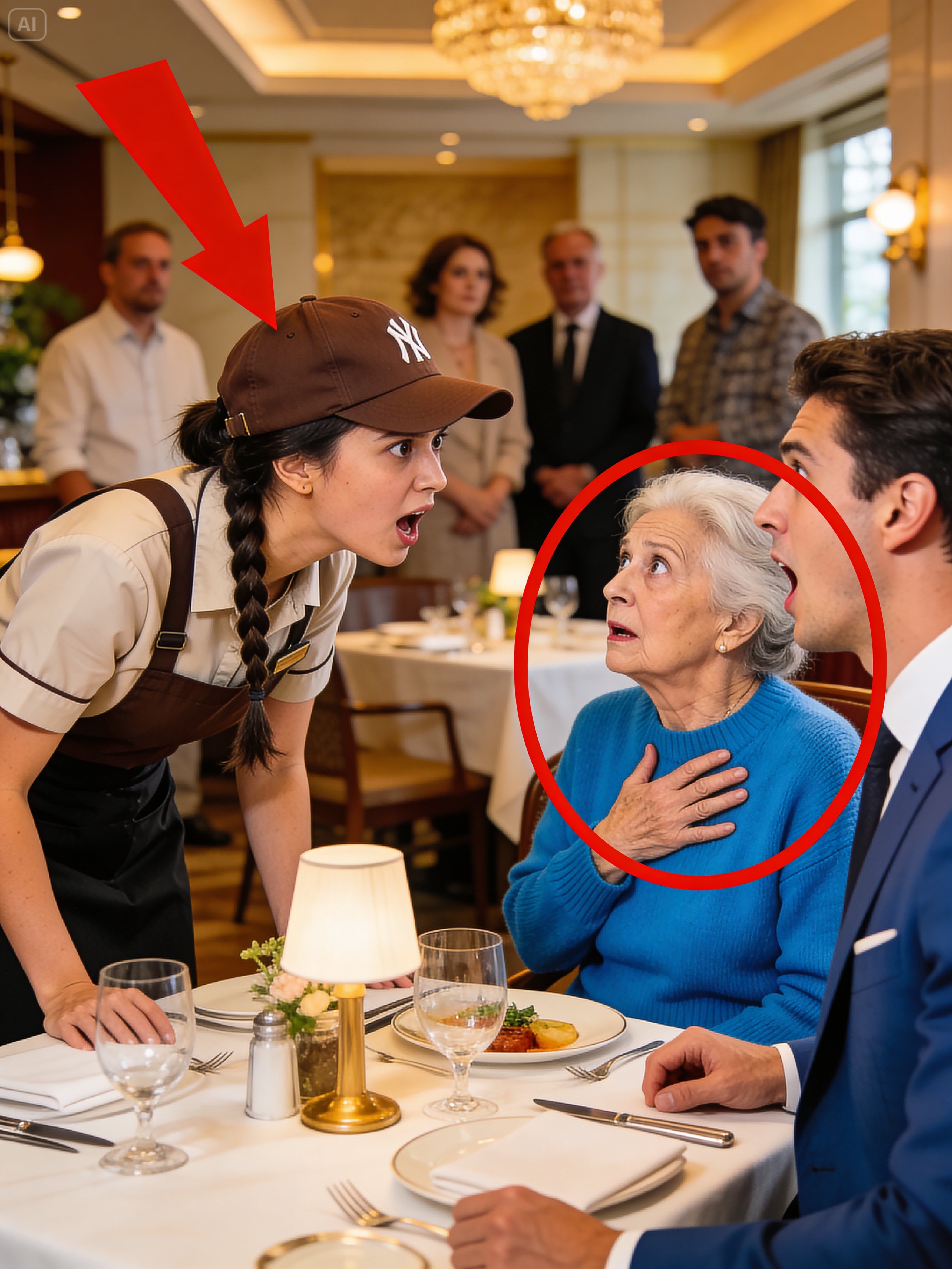 The Italian Billionaire Heard the Waitress Speak to His Mama in Italian — “You Just Stole My Heart”