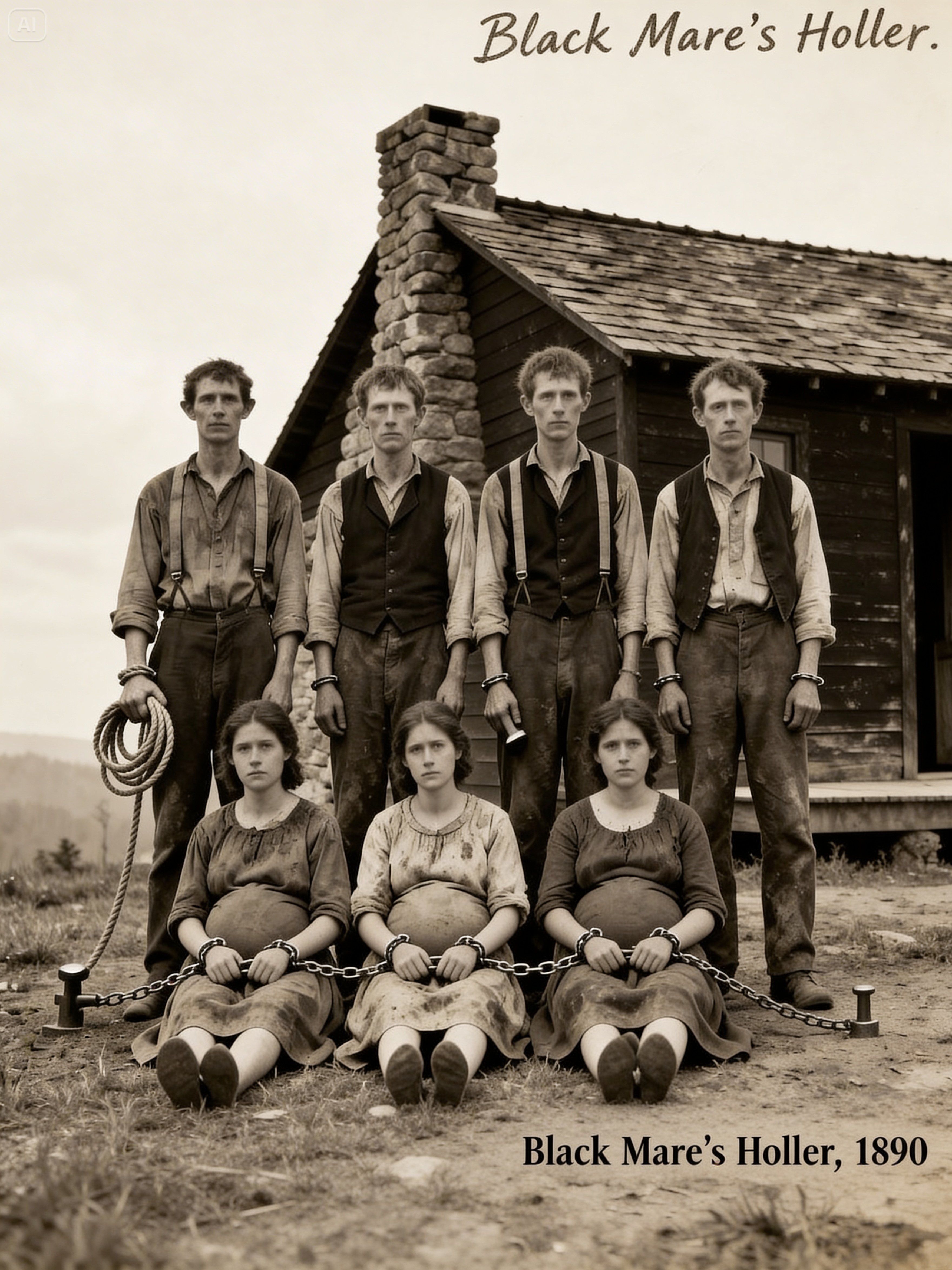 The Inbred Brothers Who Kept Their Sisters Chained in The Attic—Their Kentucky Breeding Cabin (1890)