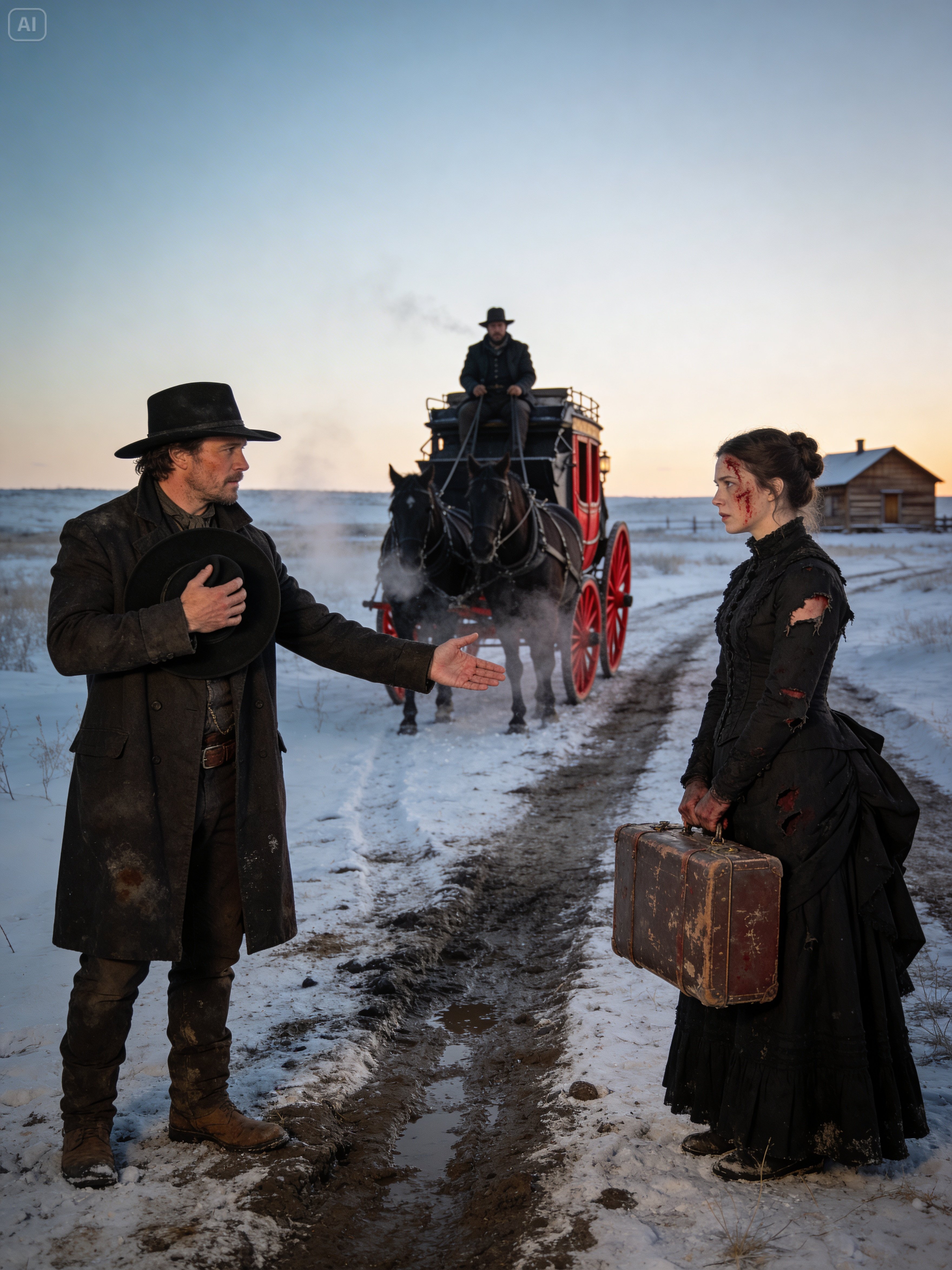 Rich Rancher Bought the Bride No One Wanted — Then Froze When He Saw Her Face