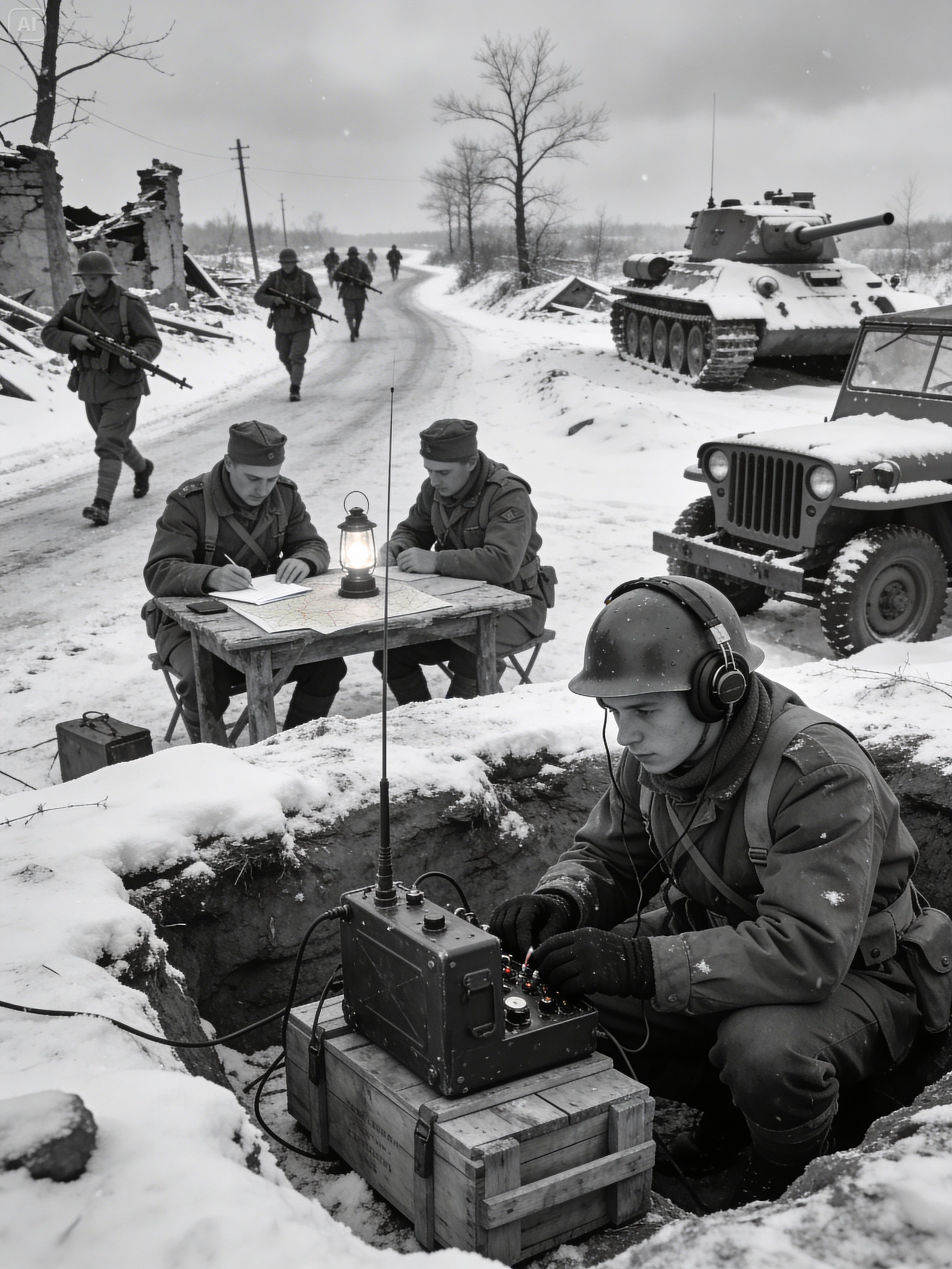 How One Radio Operator’s “Forbidden” German Impersonation Saved 300 Men From Annihilation.