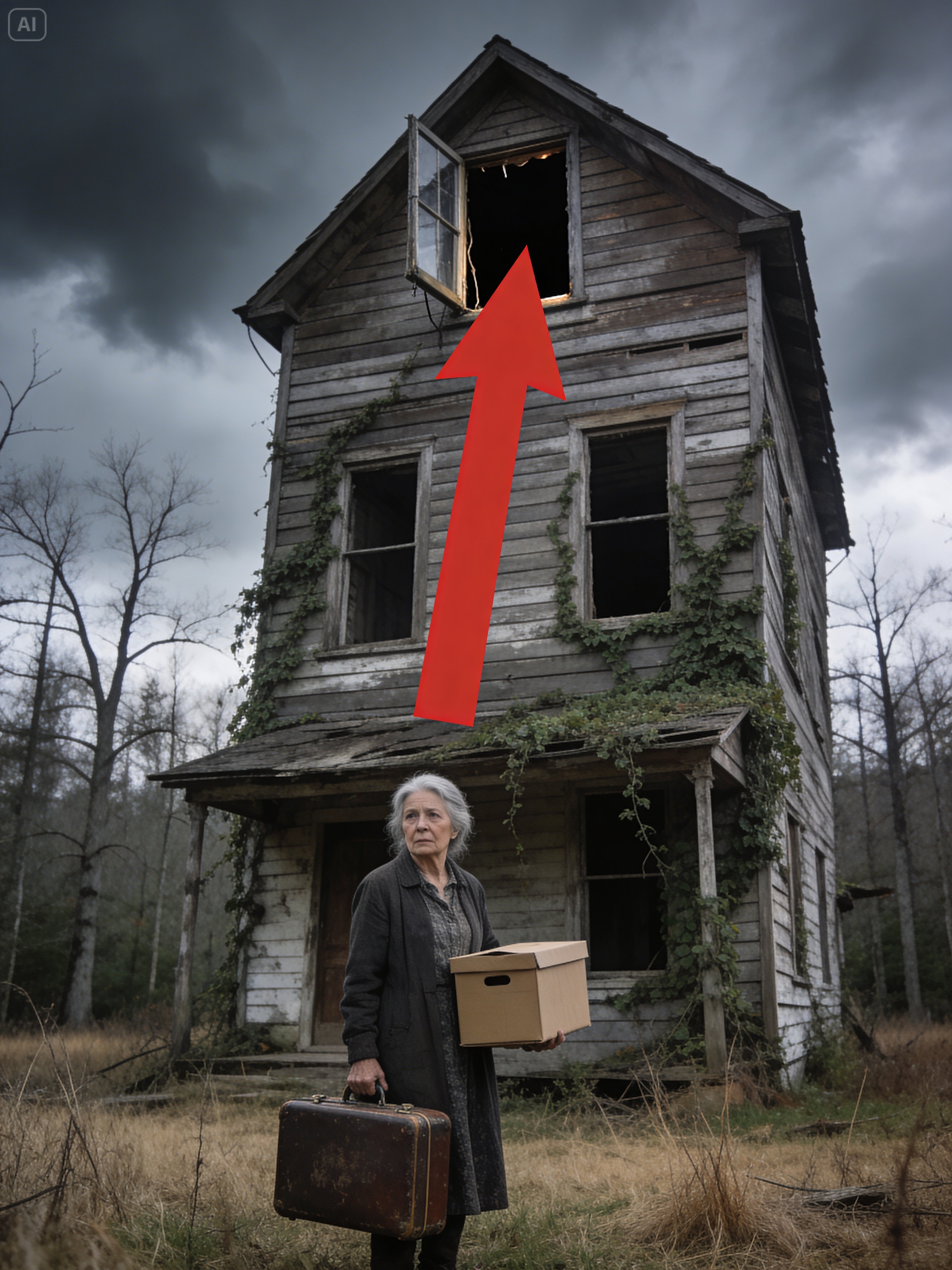 Kicked Out at 70, an Elderly Woman Bought a Broken House for $5 — What It Became Changed Everything!