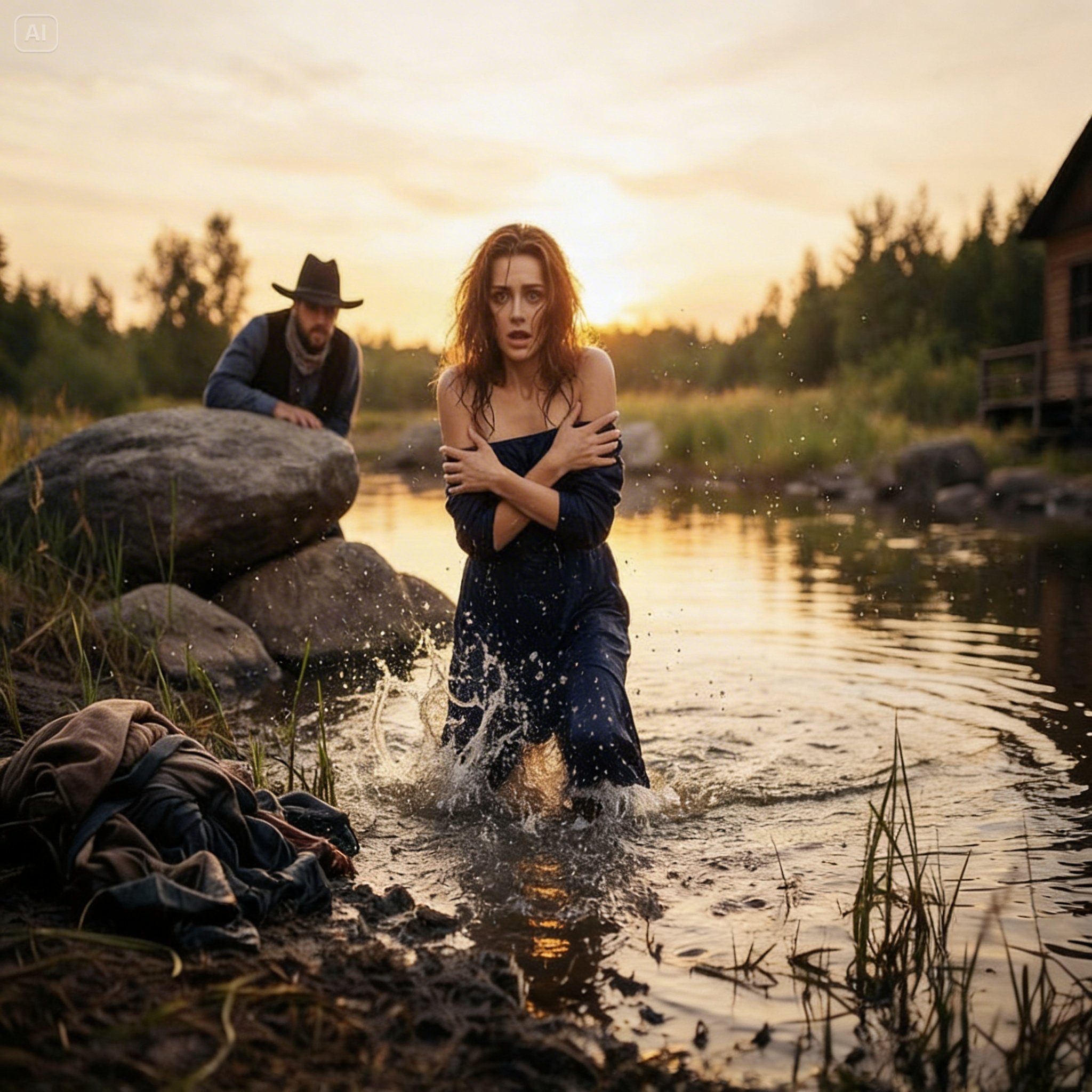 He Accidentally Saw Her Secret at the Creek—Then Gave Her the Only Home She’d Ever Known