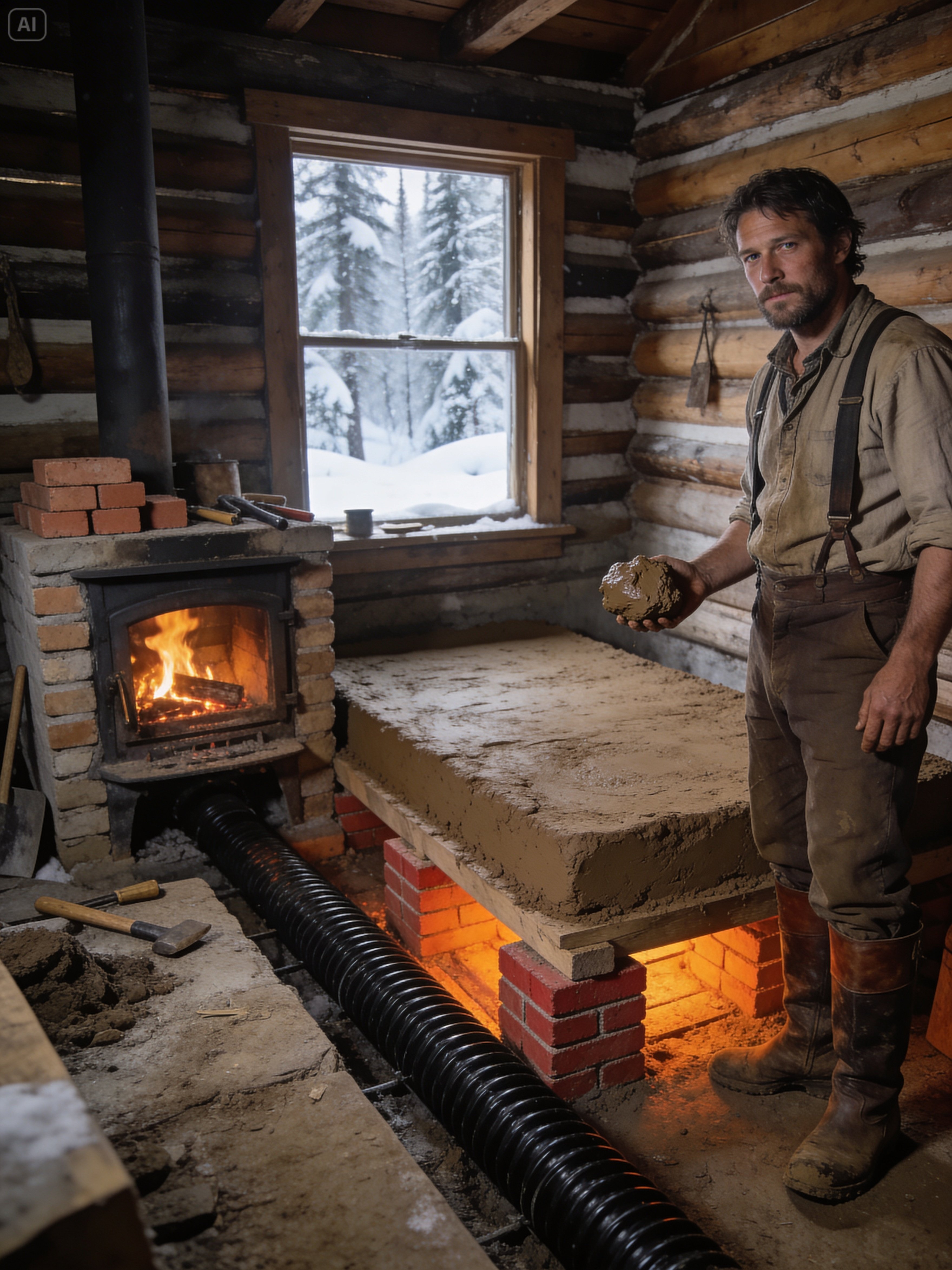 Everyone Laughed at His “Clay” Oven Bed — Until He Slept 60 Degrees Warmer