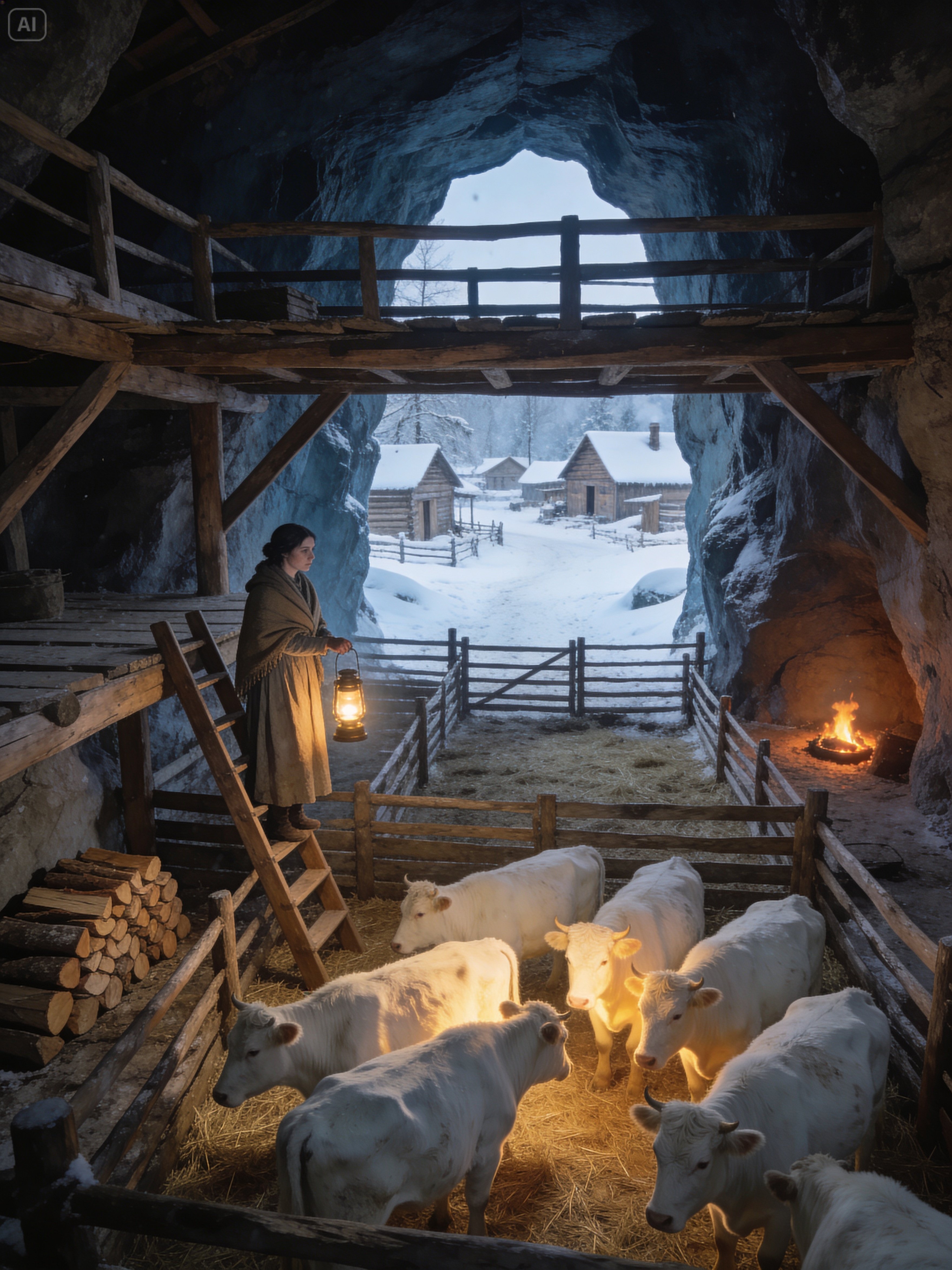 Abandoned by Her Sons, A Widow Built A Cattle Barn Inside A Cave — The Animal Heat Saved Her Life