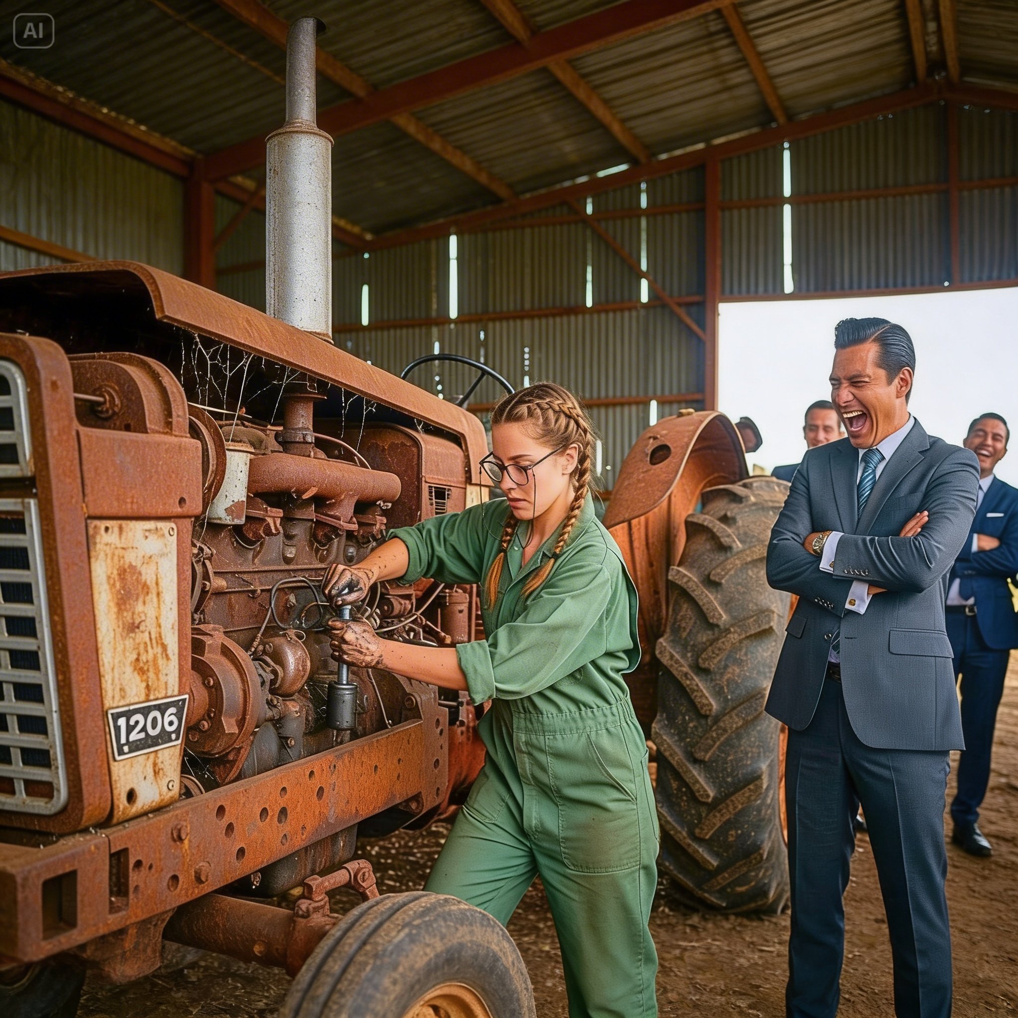 “That tractor hadn’t moved since 1998,” they said… until the mechanic touched the engine.