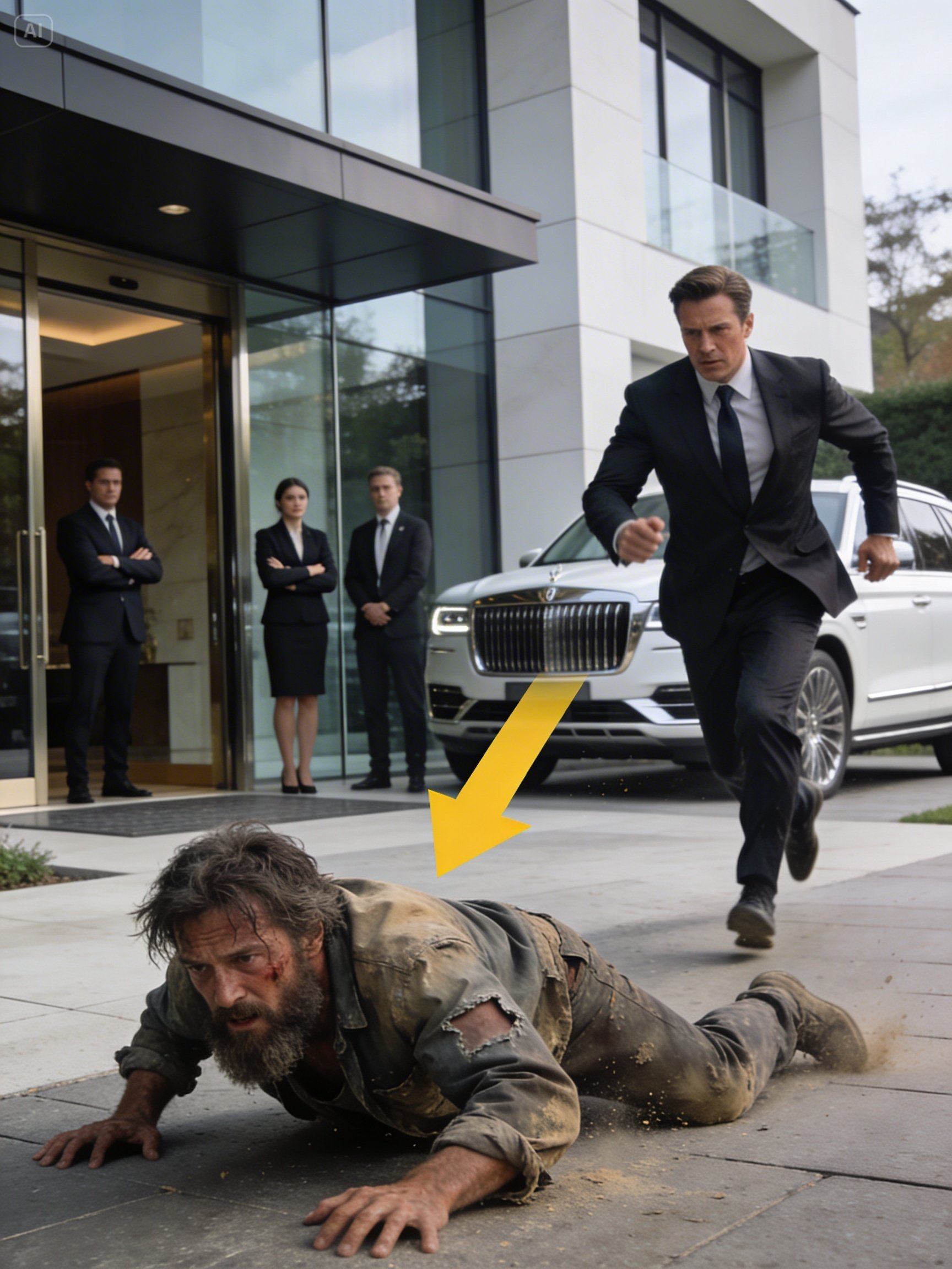 The beggar was thrown out of the car dealership, unaware that he was an undercover owner!