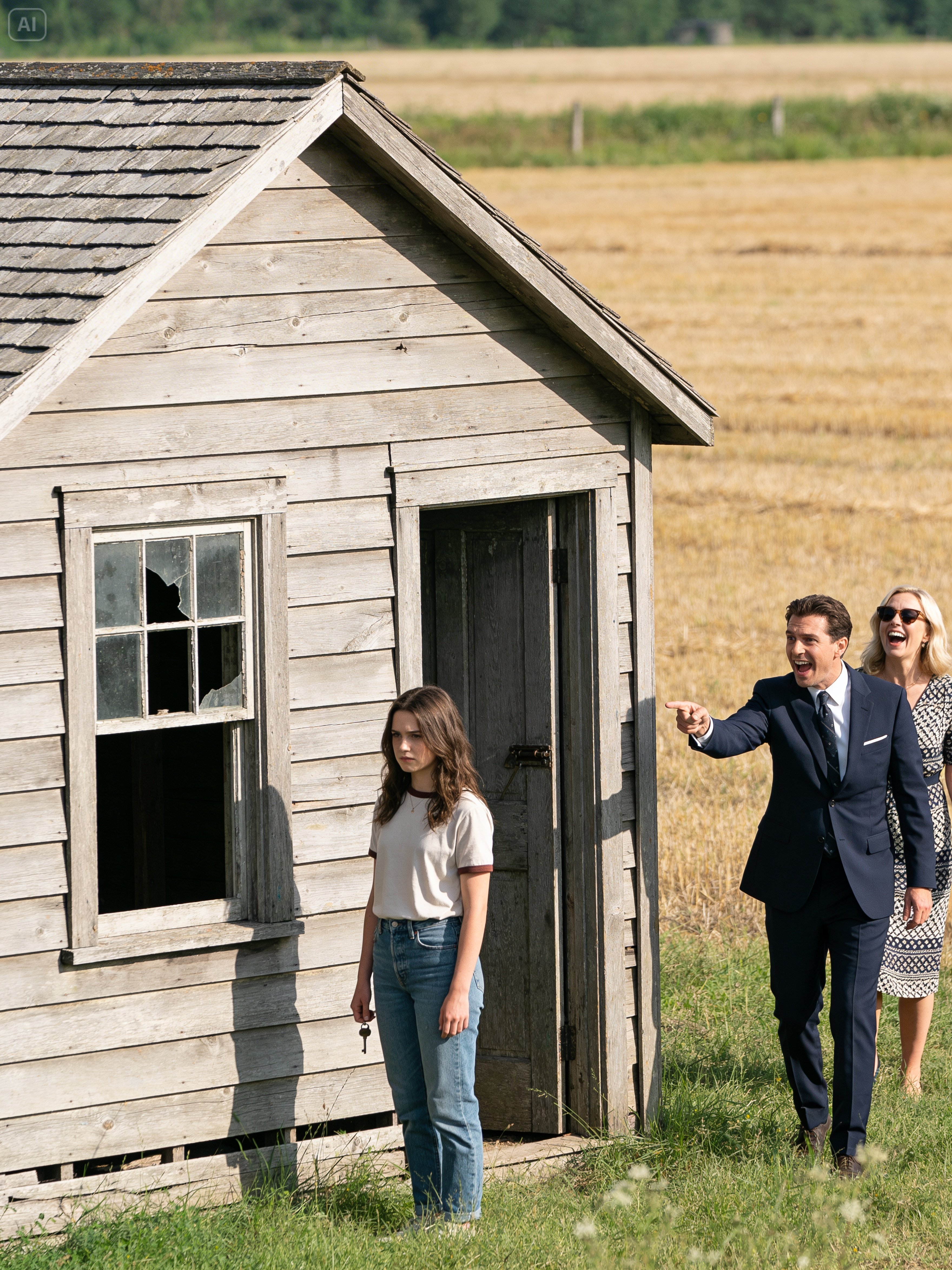Her Family Mocked Her for Choosing the Old Shack — 24 Hours Later, They All Regretted It!