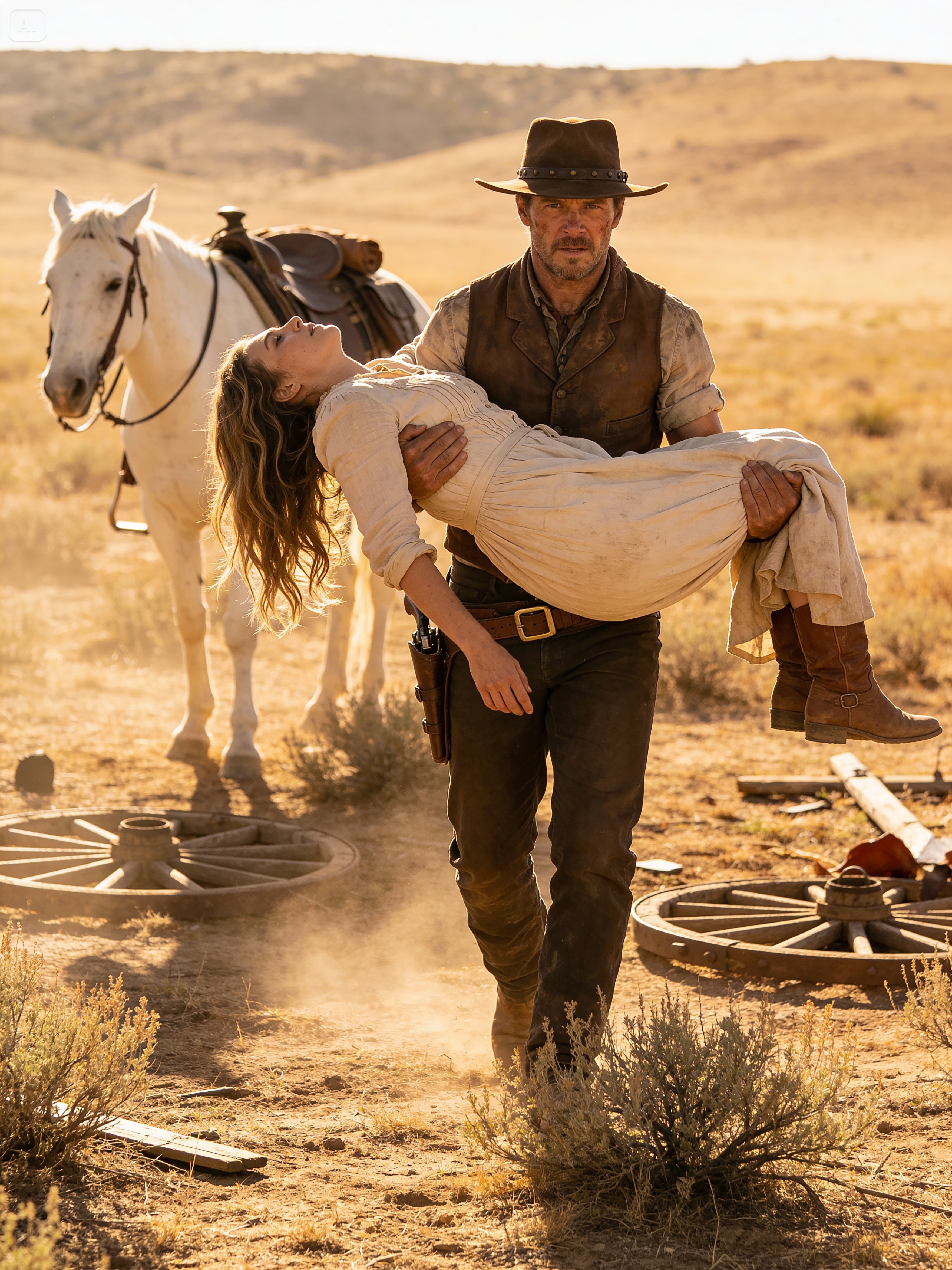 Widower Rescues A Lone Survivor In A Massacre, Never Knowing She’s Running From A Dangerous Man