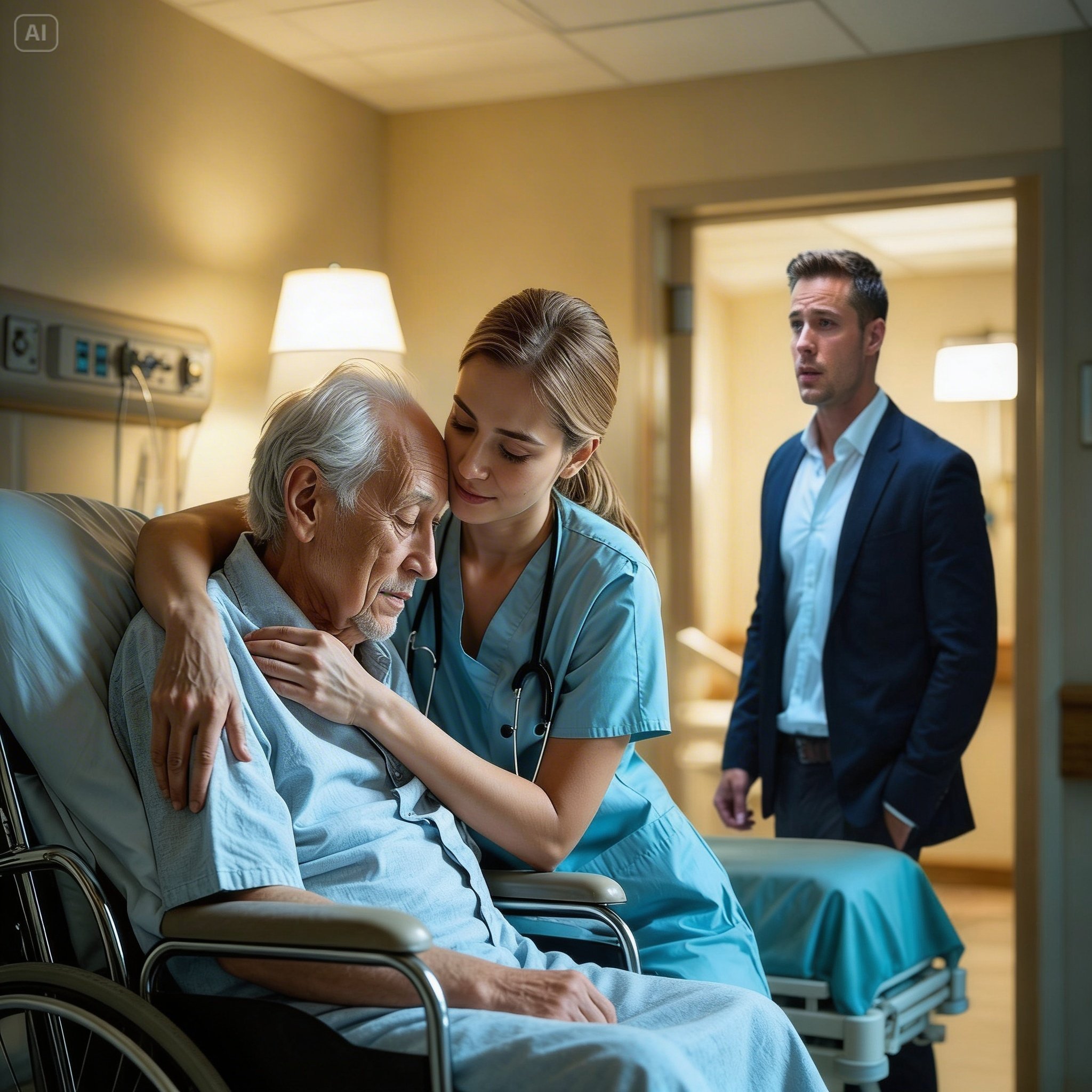 The Caregiver Sang Softly to the Old Man—Unaware His Millionaire Son Was Watching & Changed Her Life